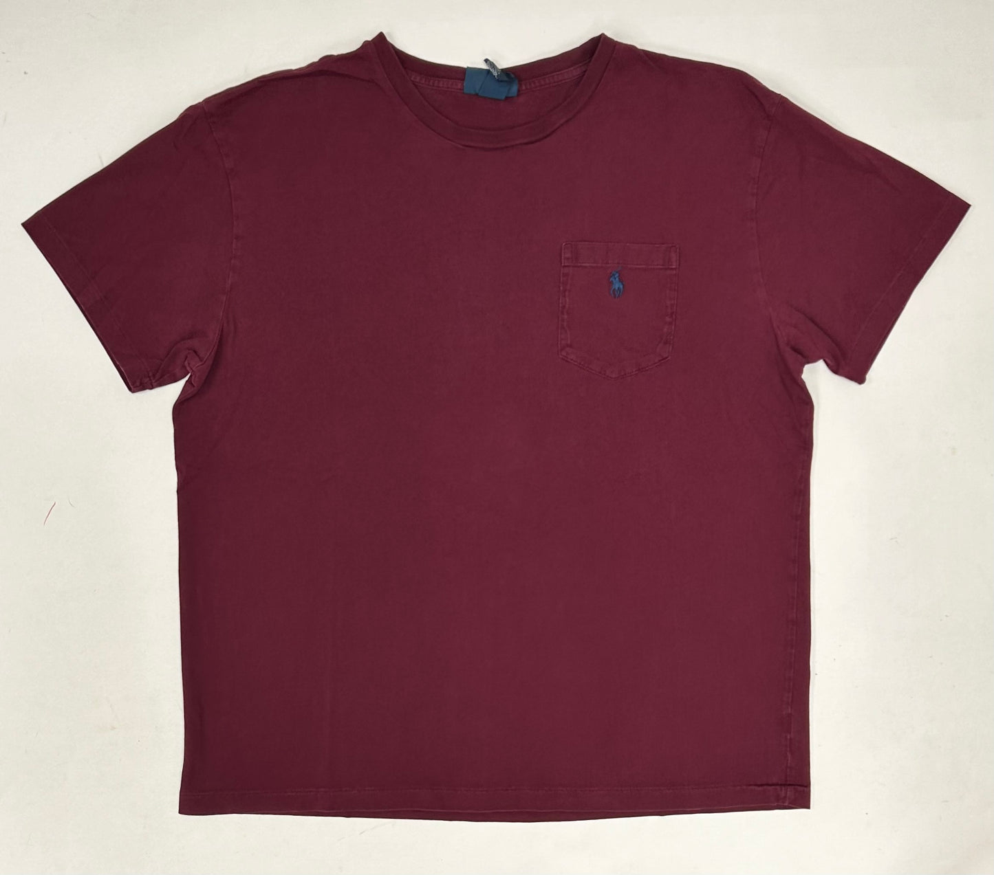 Polo Ralph Lauren T-Shirts Red Pony Logo In Front Pocket Large