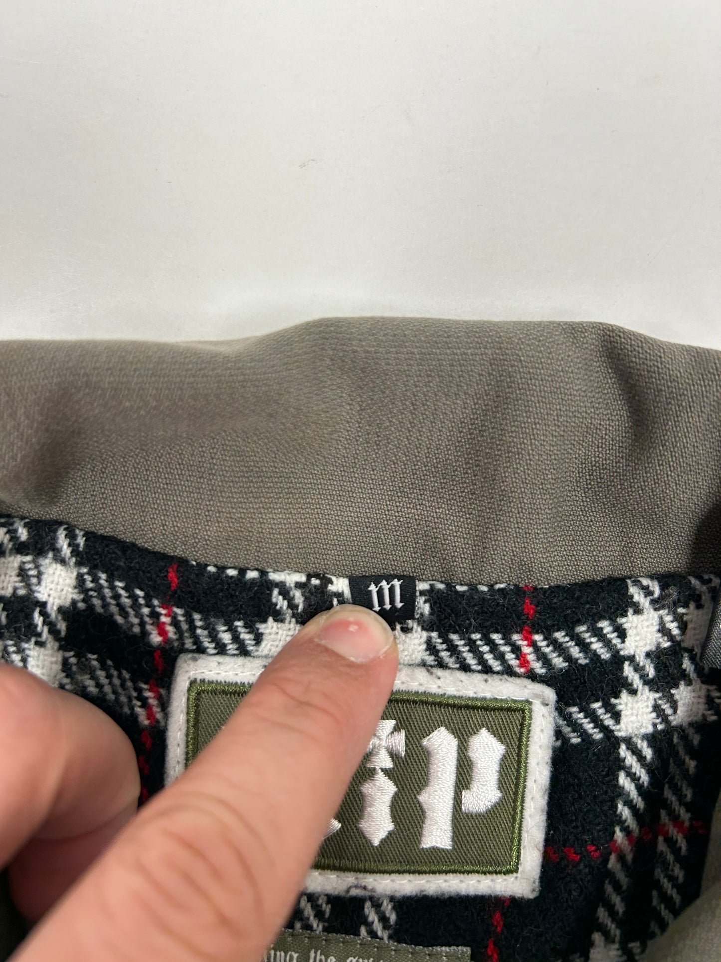 Vintage Flip Skateboards Army Military Style Zip Skateboarding Jacket Medium 24.5x27.25 Inches