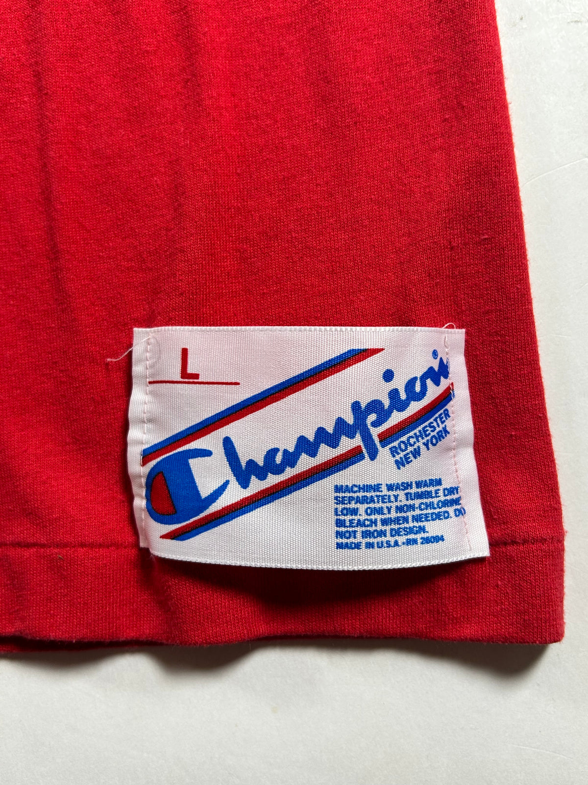 Vintage 80s Champion San Francisco 49ers NFL 3/4 Sleeve Tee L/M Fit 20.25x29.5 Inches