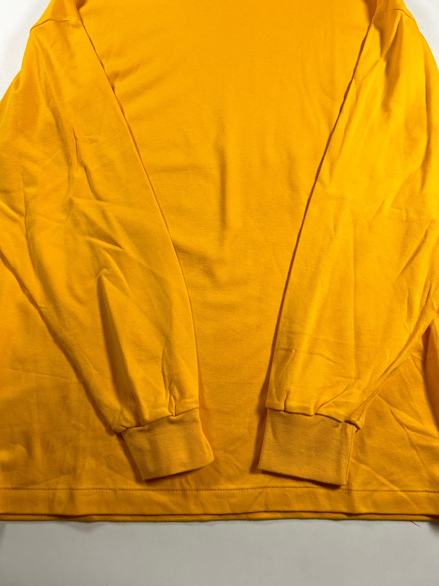 Vintage GAP Turtleneck Long Sleeve Shirt Golden Yellow Men’s XL Brand New 23.75x29.25 Inches