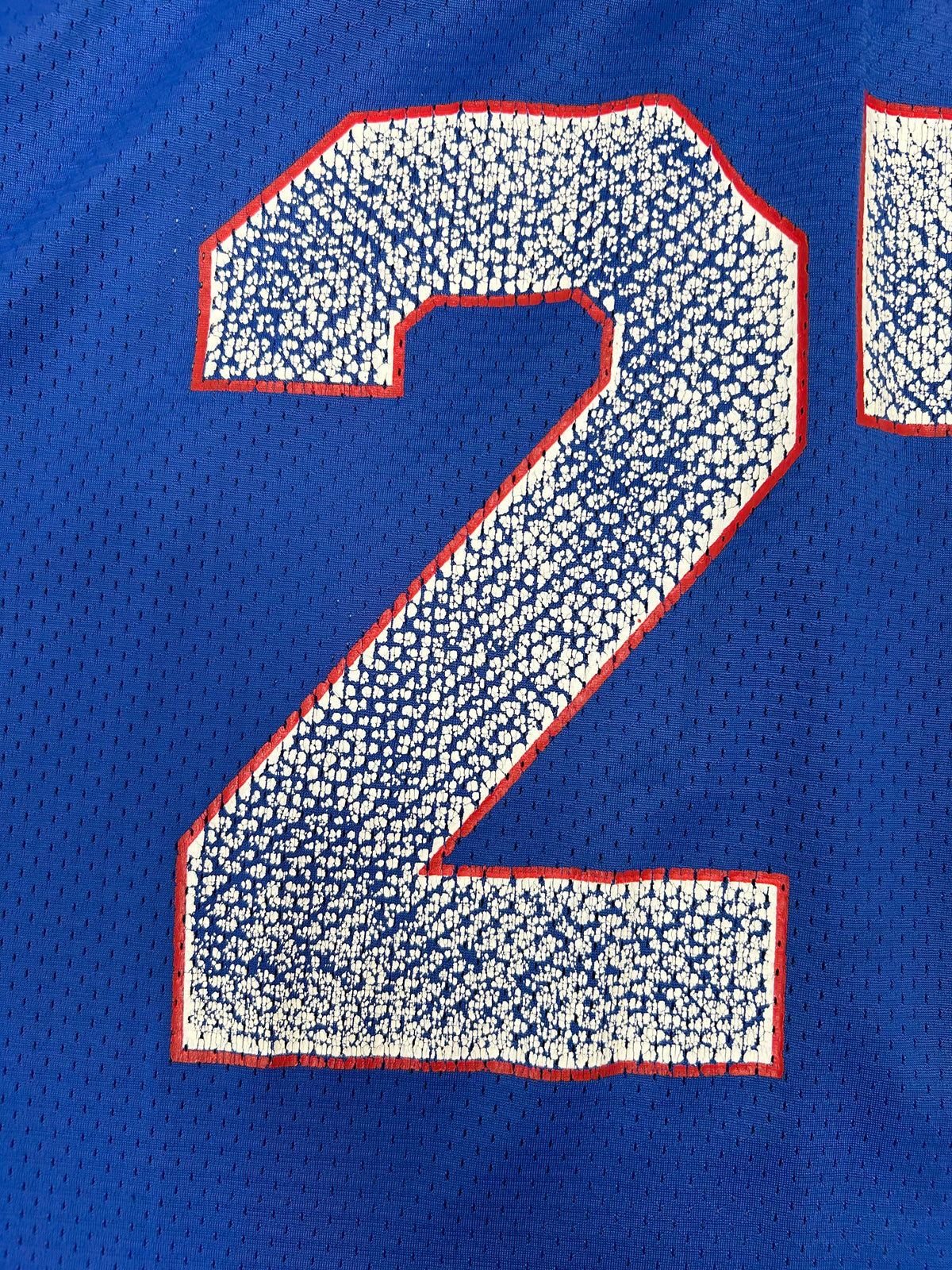 Vintage Champion New York Giants Rodney Hampton #27 NFL Jersey 48
