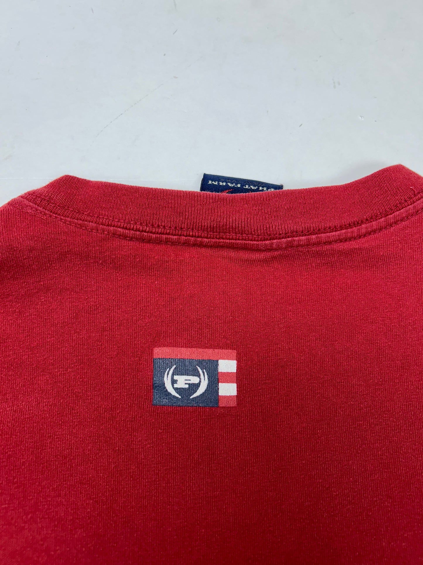 Vintage Phat Farm All City PF Y2K 90s Streetwear Brand Tee USA MADE Red Big XL Can Fit 2XL 25x30.75 Inches