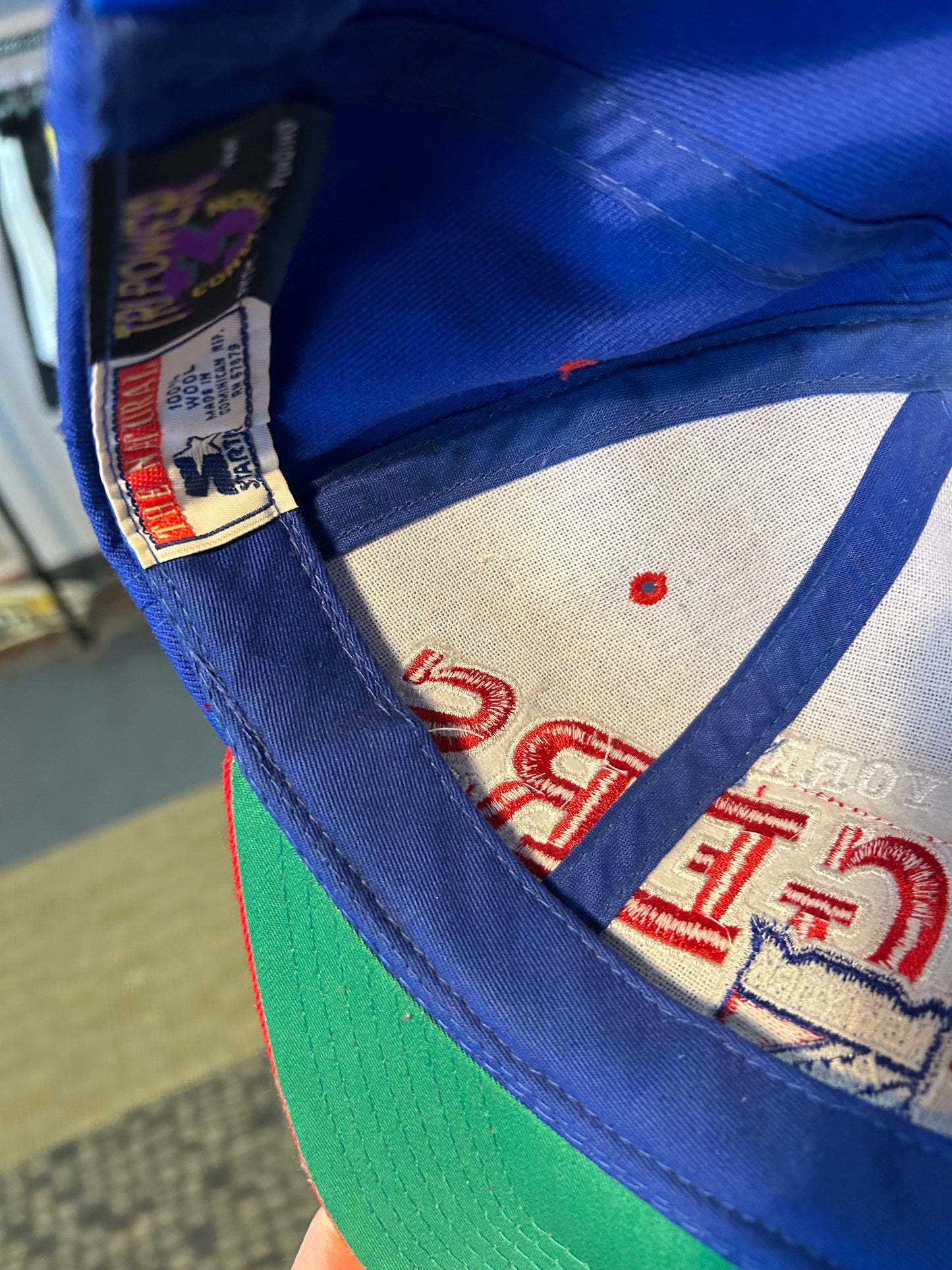 Vintage 90s Starter New York Rangers NHL SnapBack Hat