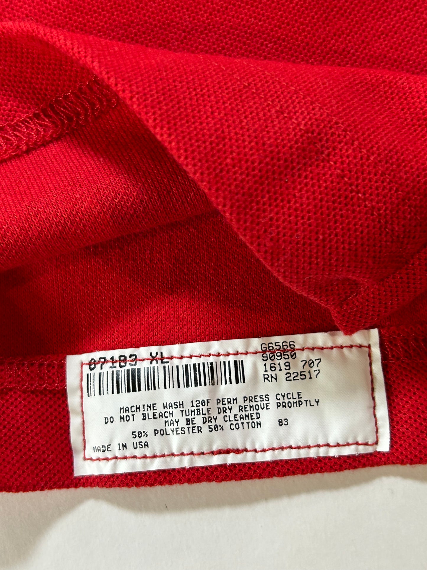 Vintage Coca-Cola Soda Drink Company Promo Polo Shirt XL 25x31 Inches