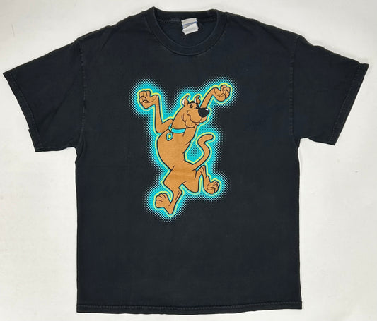 Vintage 2002 Scooby-Doo Scooby Doo Wear R U? Cartoon Network Scooby Tee 21x28 L/M Fit