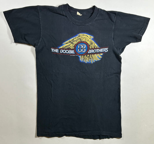 Vintage The Doobie Brothers Farewell Tour 1982 T Shirt Single Stitch 17.5x26.5 Inches Small/XS Fit
