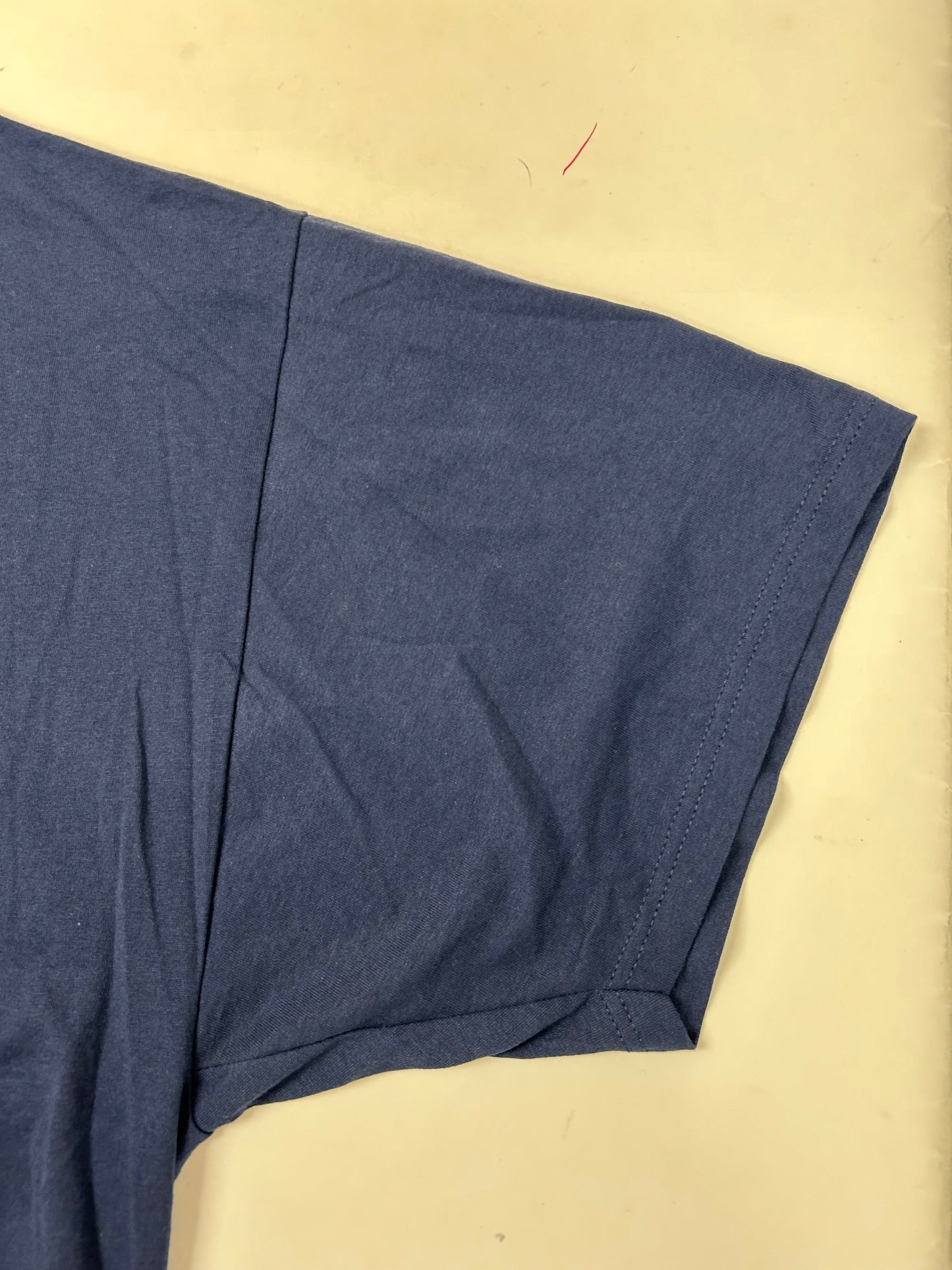 Edgewood NJ first edition “Deeper Than The Roots.” Tee 3XL 28.5x30.25 Inches Hanes Heavyweight 50/50 Blend Navy Blue