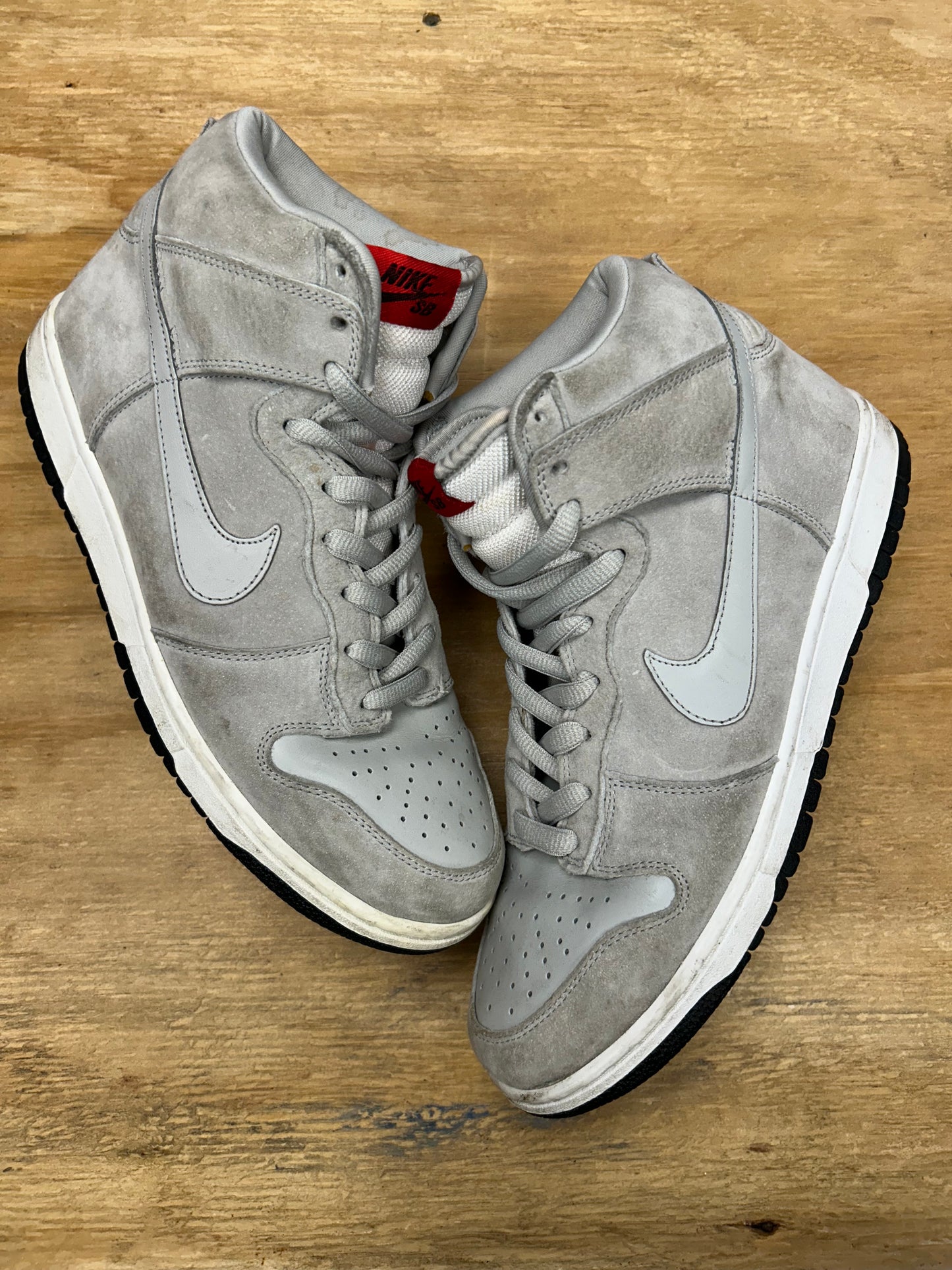 2007 Nike SB Dunk High Pee Wee Herman Size 10 Used As Is No Box