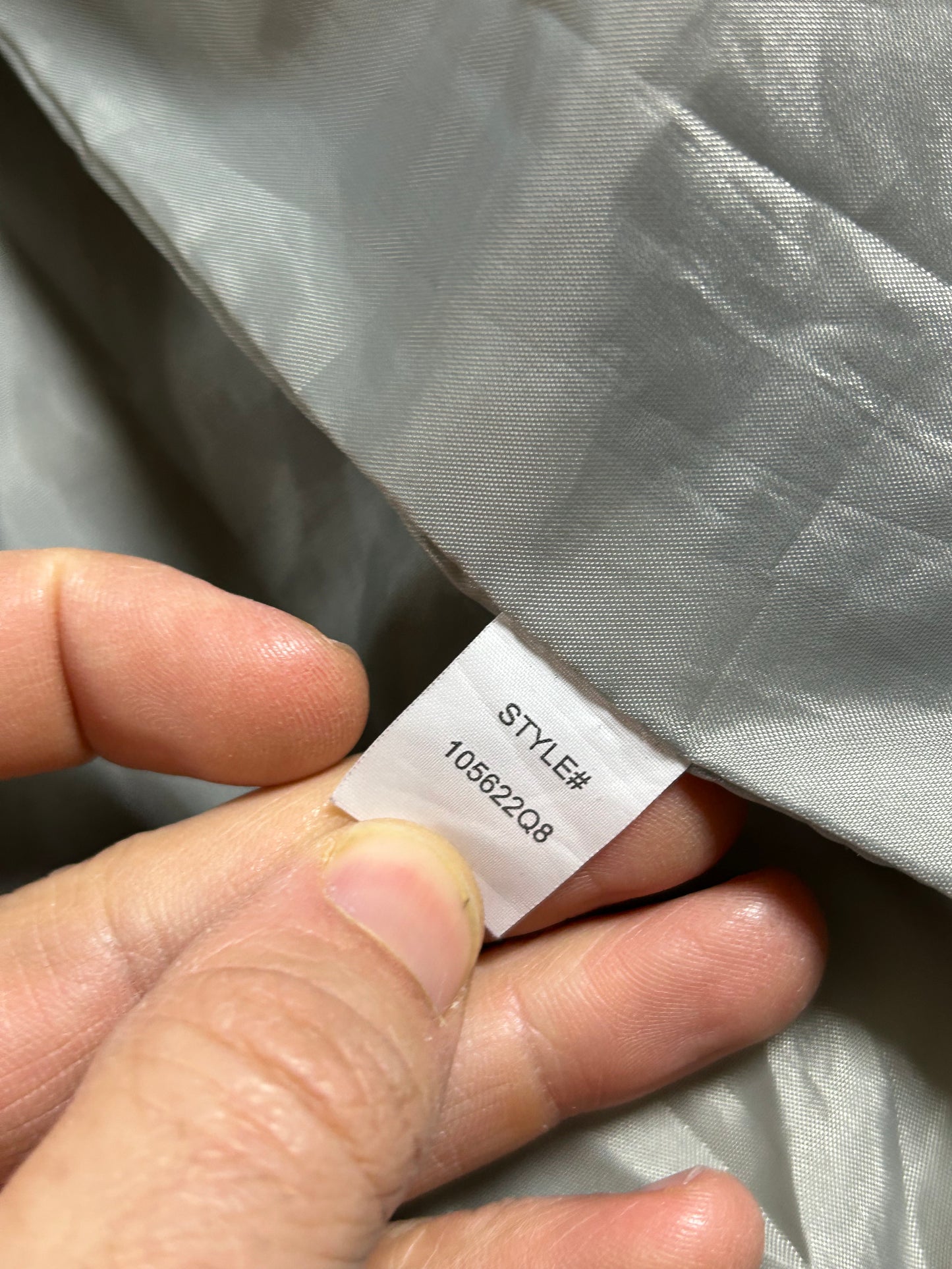 US Polo Assn Men’s Full Zip Puffer Vest Black Lined With Pockets Size XL 26.25x28.5 Inches