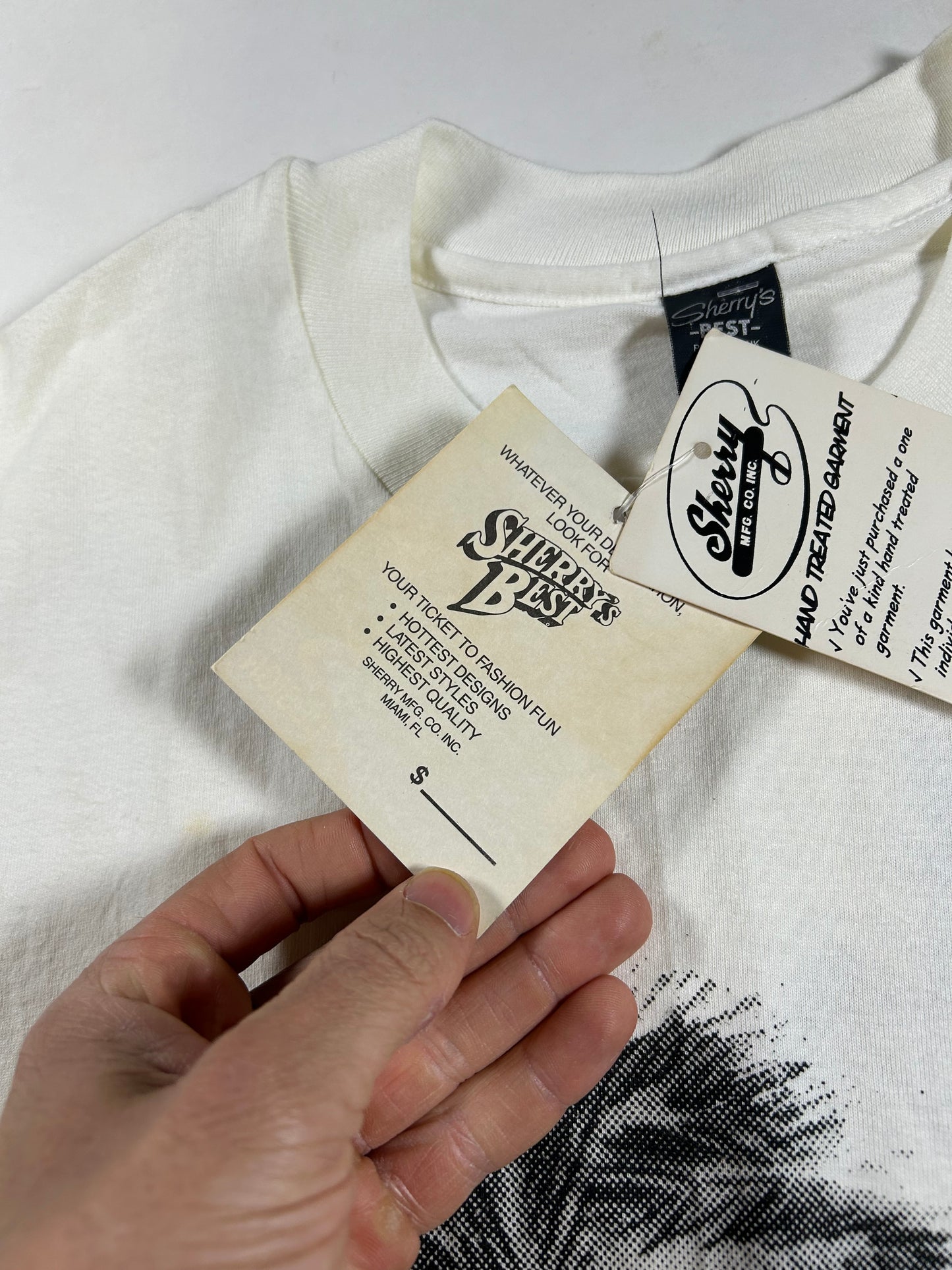 Vintage Sherry’s Best Disney Mickey & Minnie Mouse Tee Brand New With Tags Has Stains As Is XL/L Fit 22.75x32.5 Inches