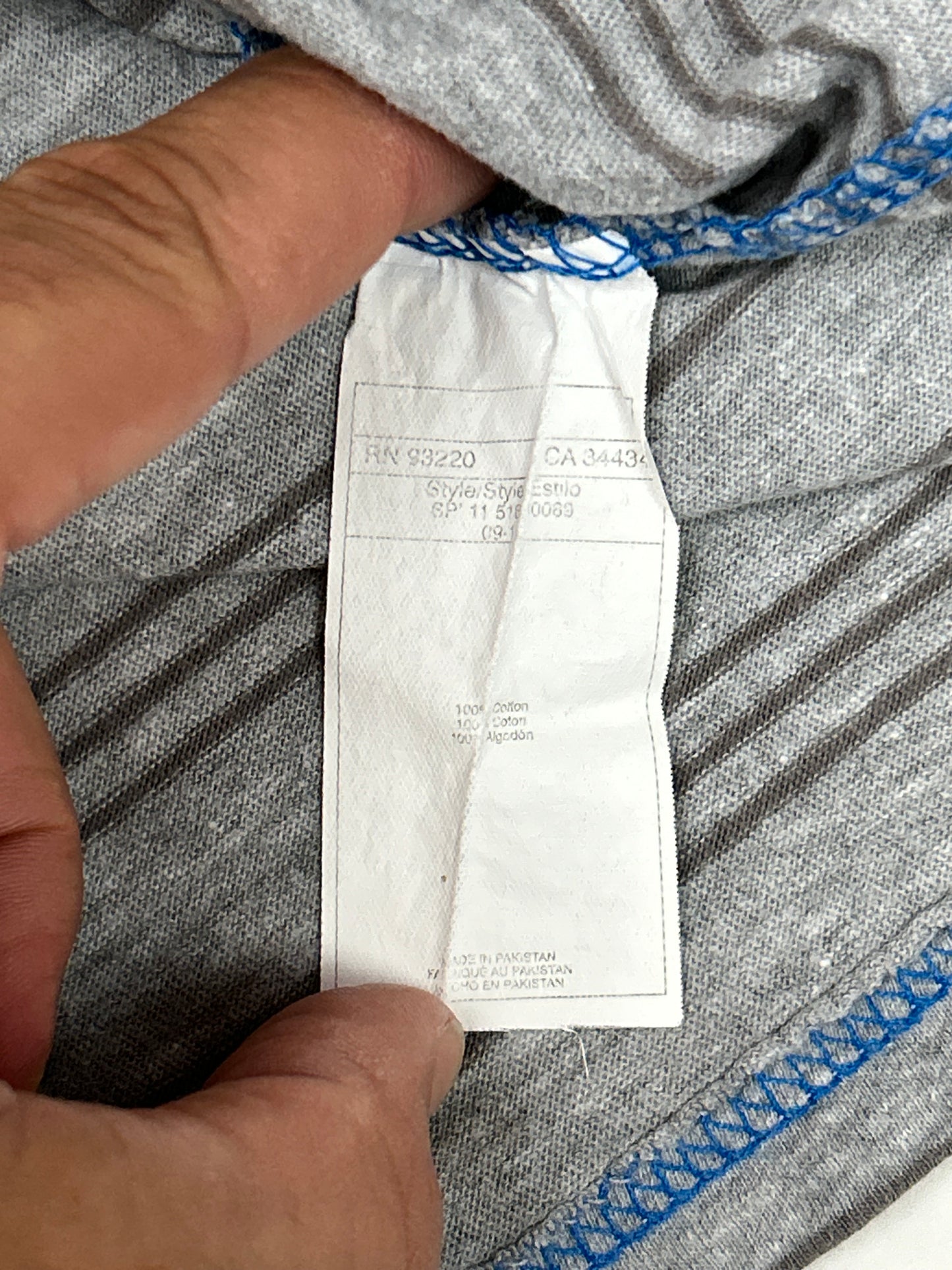 Vintage 00s DC Shoes Striped Tee Medium/Large Fit 22.5x29.25 Inches As Is Worn