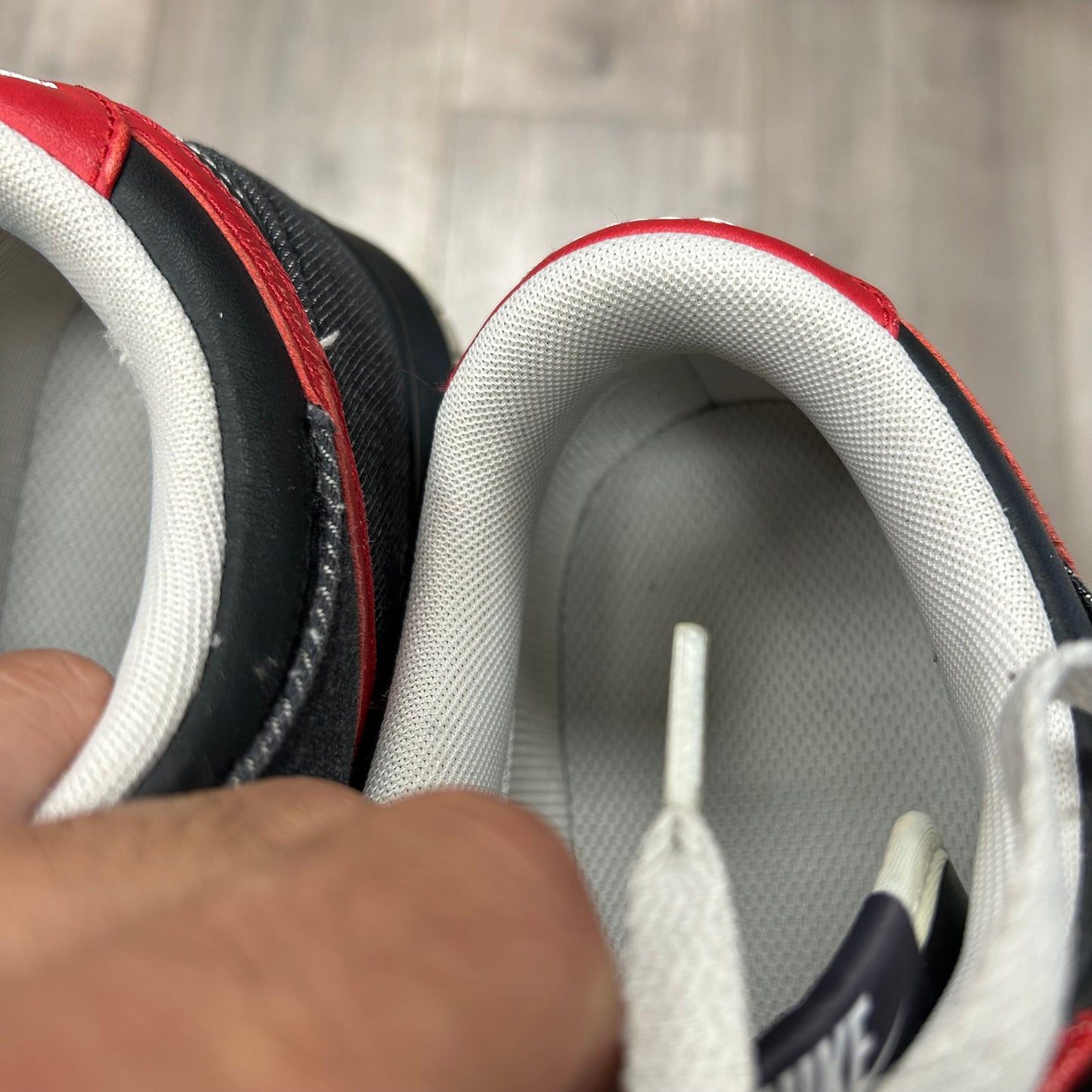 2011 Nike Dunk Low Zoom NikeID Size 8 Used As Is No Box 502000-991 Made In China