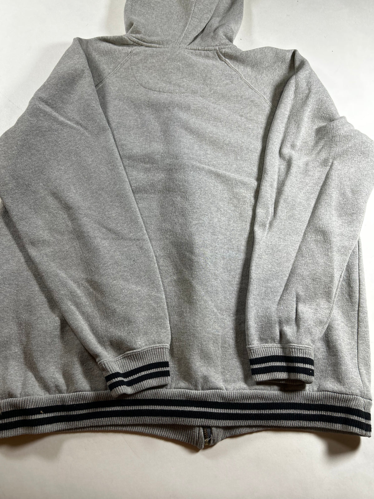 Vintage Levi’s Blue Jeans Zip Hooded Sweatshirt Large 25.75x29.5 Inches