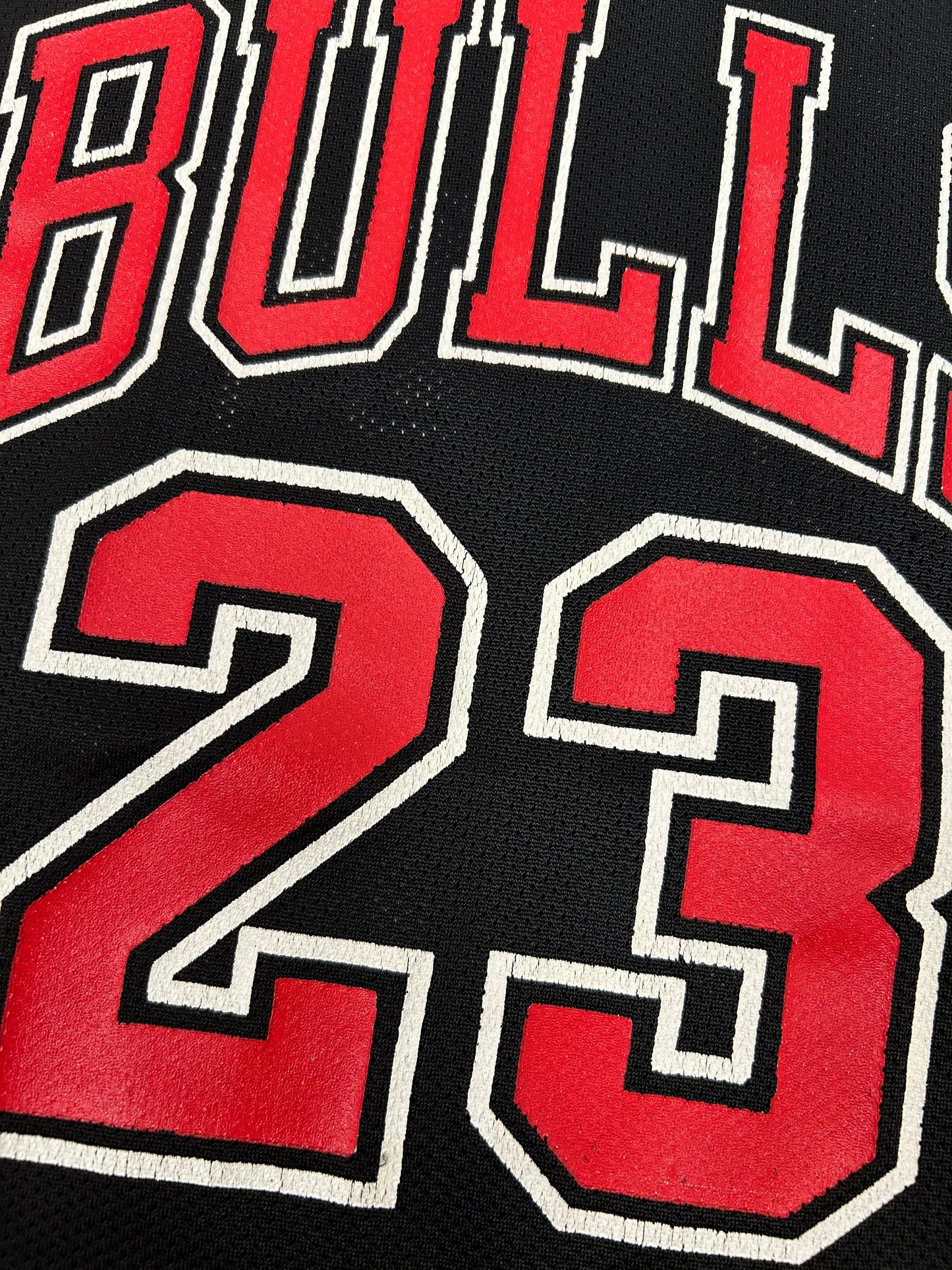 Vintage 90s Champion Michael Jordan Chicago Bulls #23 NBA Jersey Youth XL 18-20 20x27.75 Inches