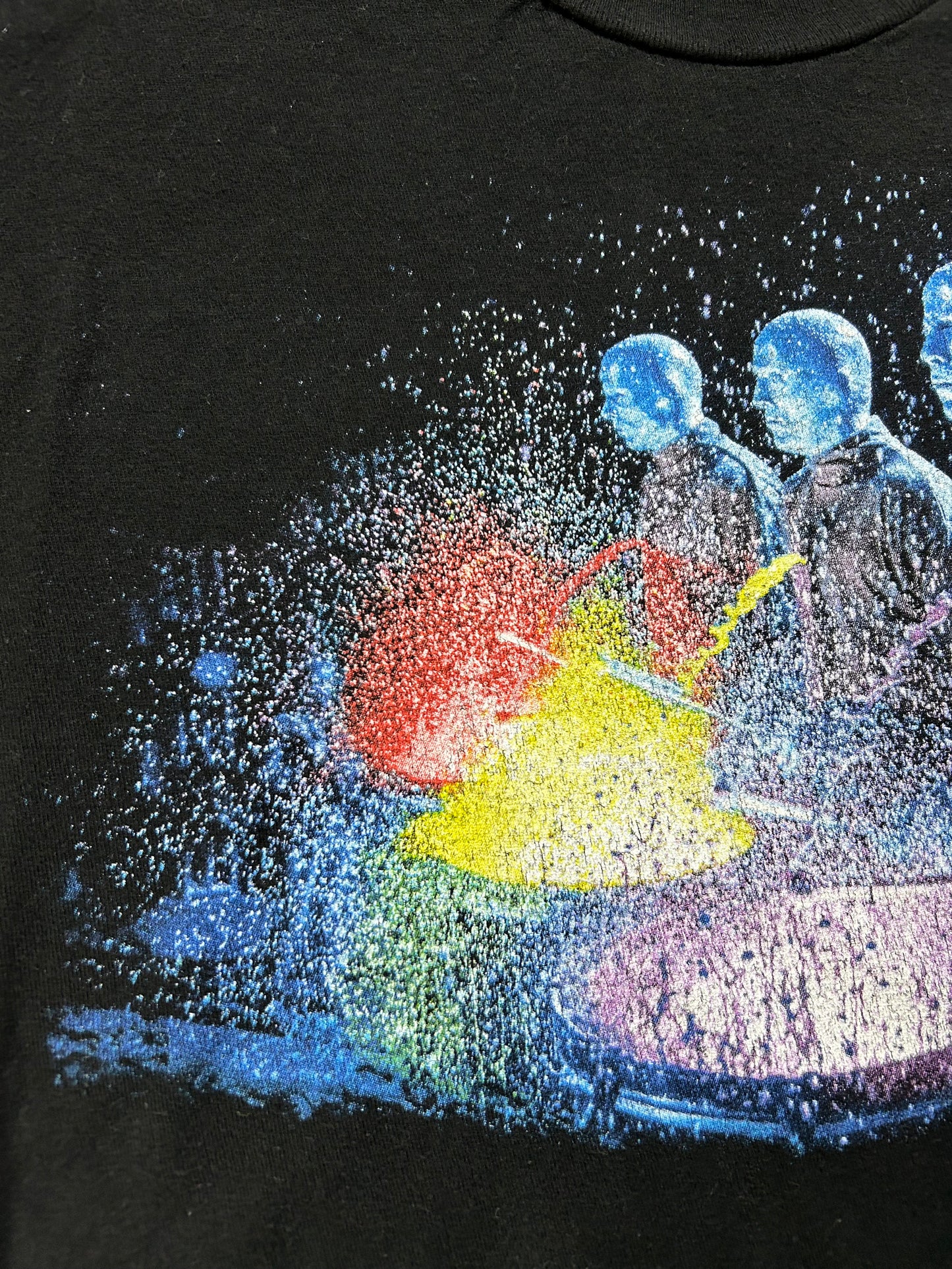 Blue Man Group Paint By No Numbers Boston Music Tour Tee 2XL 26x30 Inches