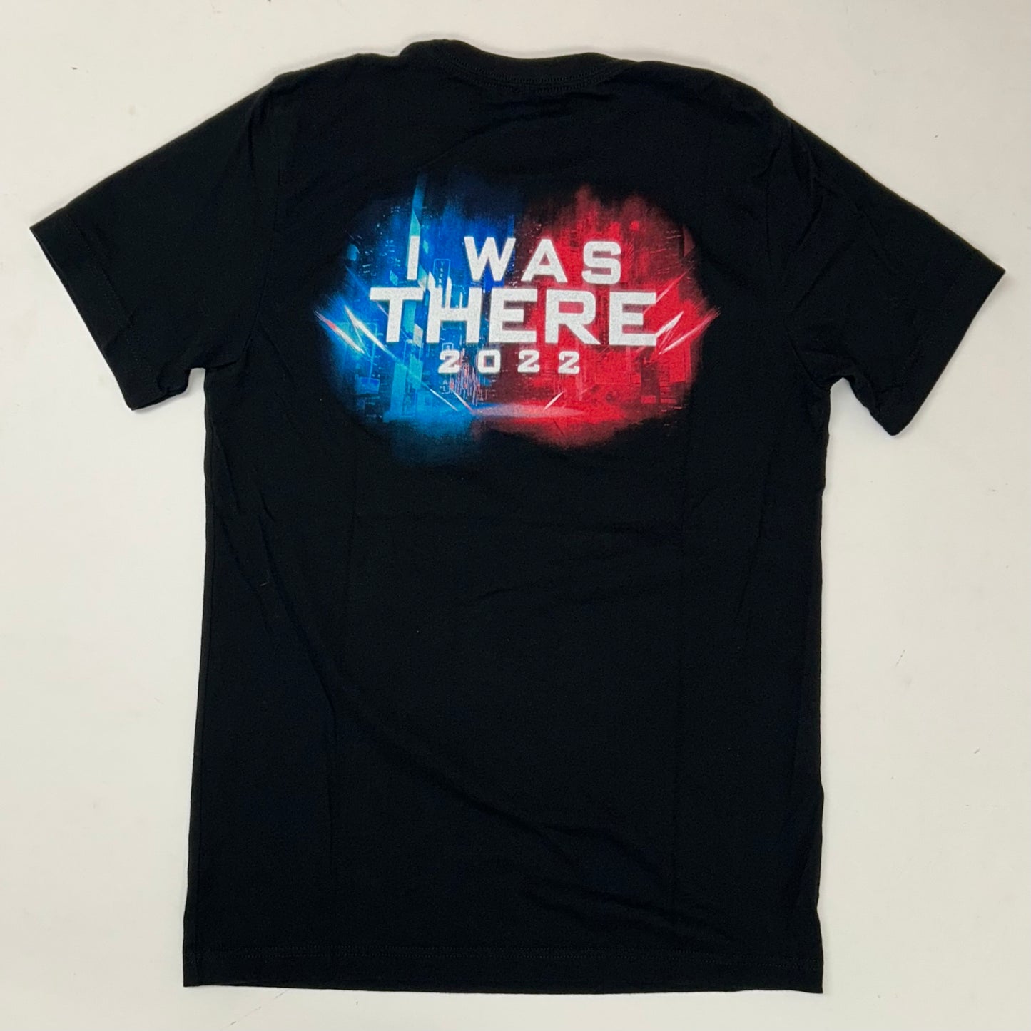 2022 WWE I Was There Wrestling Tee Medium/Small Fit 19x28.5 Inches
