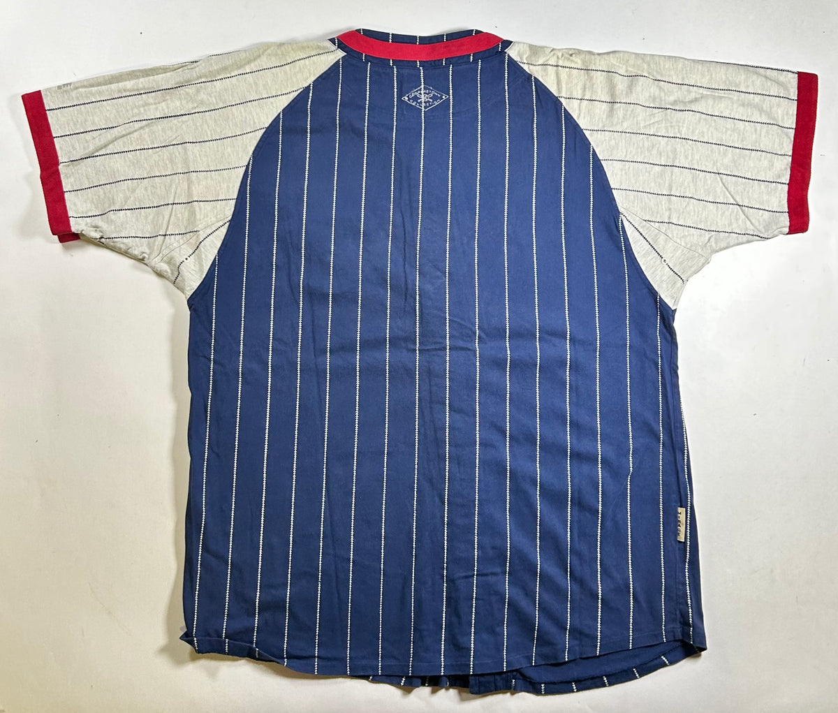 Vintage 90s New York Yankees MLB Mirage The Cooperstown Collection Blank Jersey XL/2XL Fit 25.75x32.75 Inches As Is
