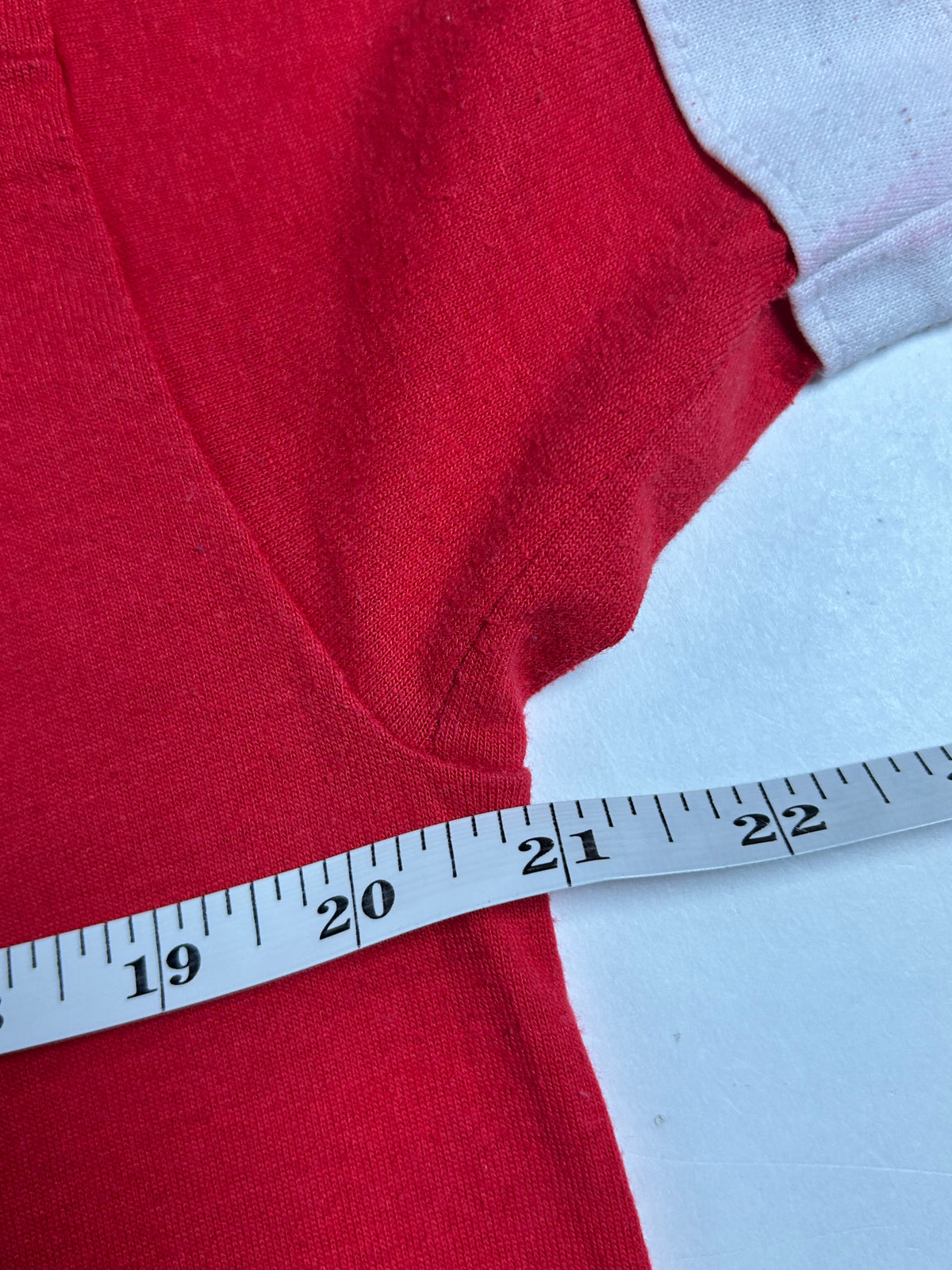 Vintage 80s Champion San Francisco 49ers NFL 3/4 Sleeve Tee L/M Fit 20.25x29.5 Inches