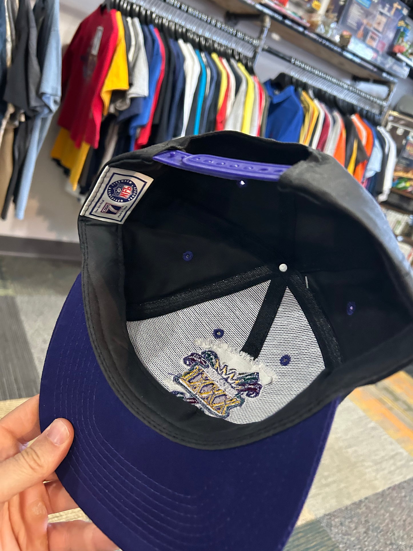 Vintage Logo 7 Super Bowl XXXI Green Bay Packers SnapBack Hat