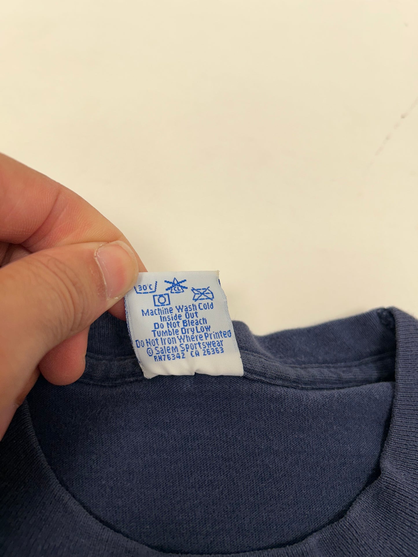 Vintage Salem Sportswear Penn State Nittany Lions NCAA College Tee 24.5x29.75 Inches