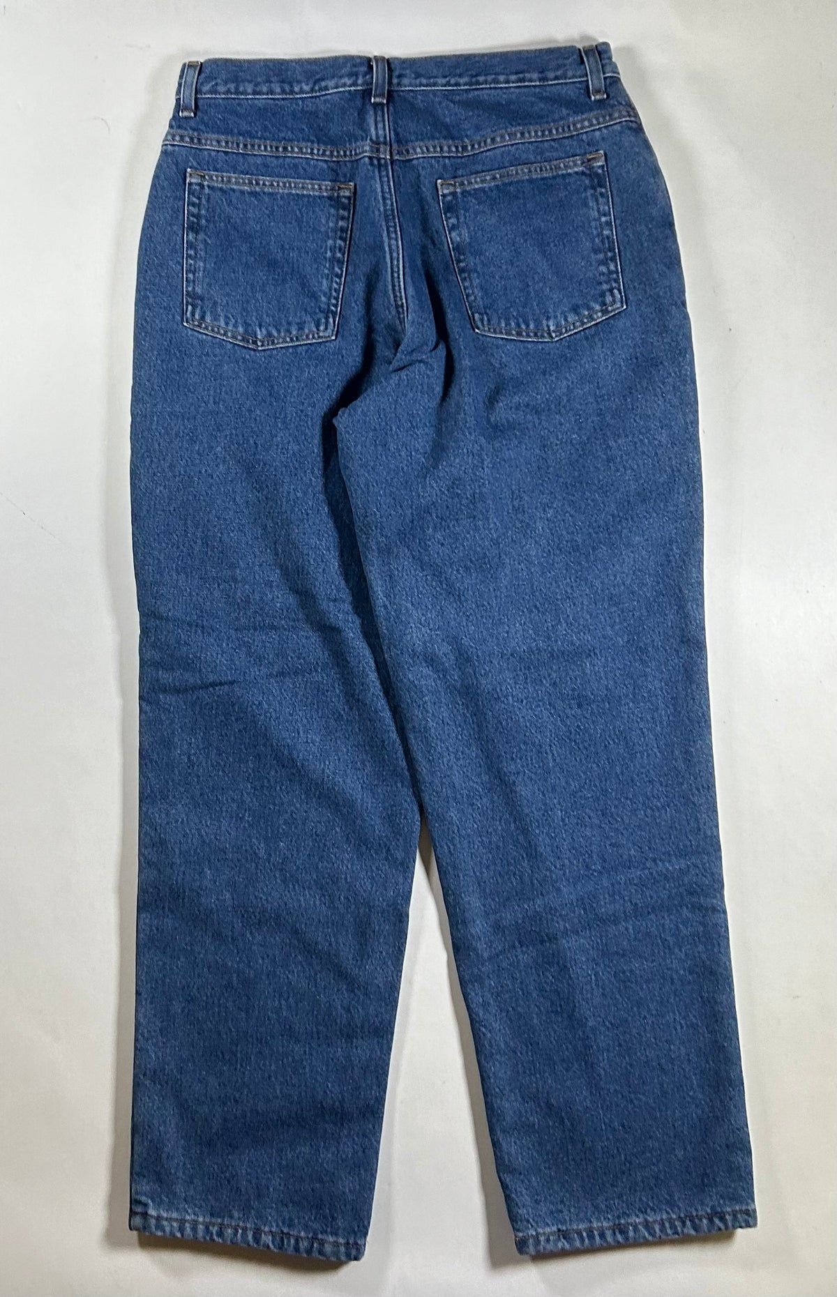 Vintage LL Bean Fleece Lined Jeans W14 Original/Relaxed Fit Lined Quality Denim Tagged 14 16.5x41.75 Inches