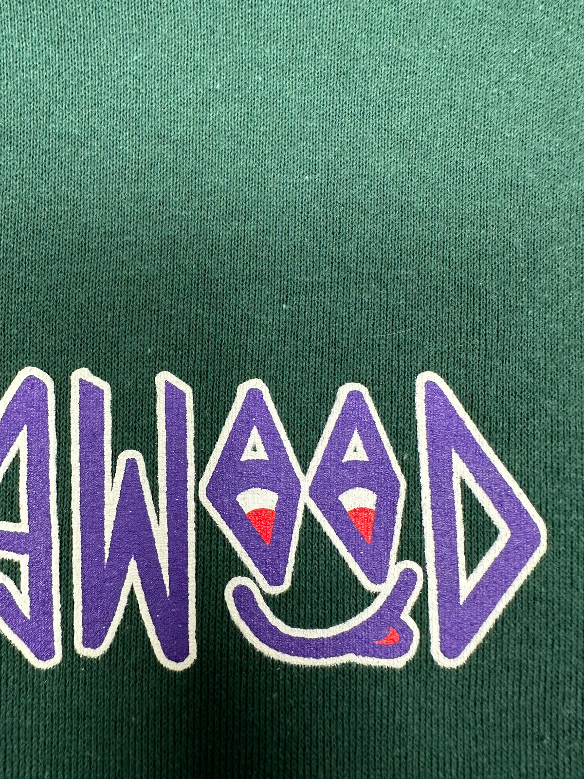 Edgewood NJ “Deeper Than The Roots.” First Edition Crewneck Sweatshirt Tagged Large Fits Like Medium/Small Forest Green Sunbelt 50/50 USA