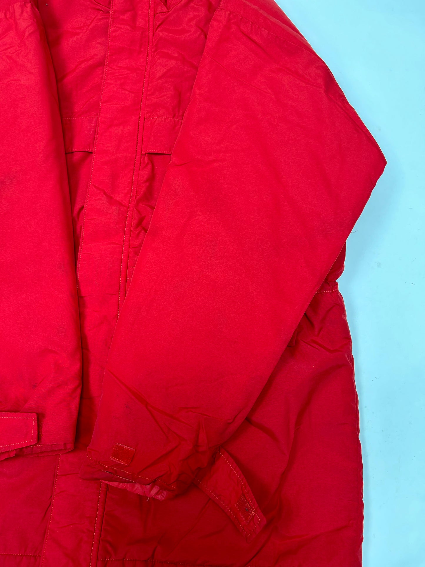 Vintage Chalk-Line MLB This Week In Baseball Zip Long Trench Style Jacket Size Tagged Large 26.5x36.5 Inches As Is Has Wear