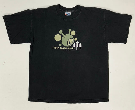 Vintage Alien Workshop Skateboards Tee Photosynthesis Skate Shirt Y2k 90-00s Large