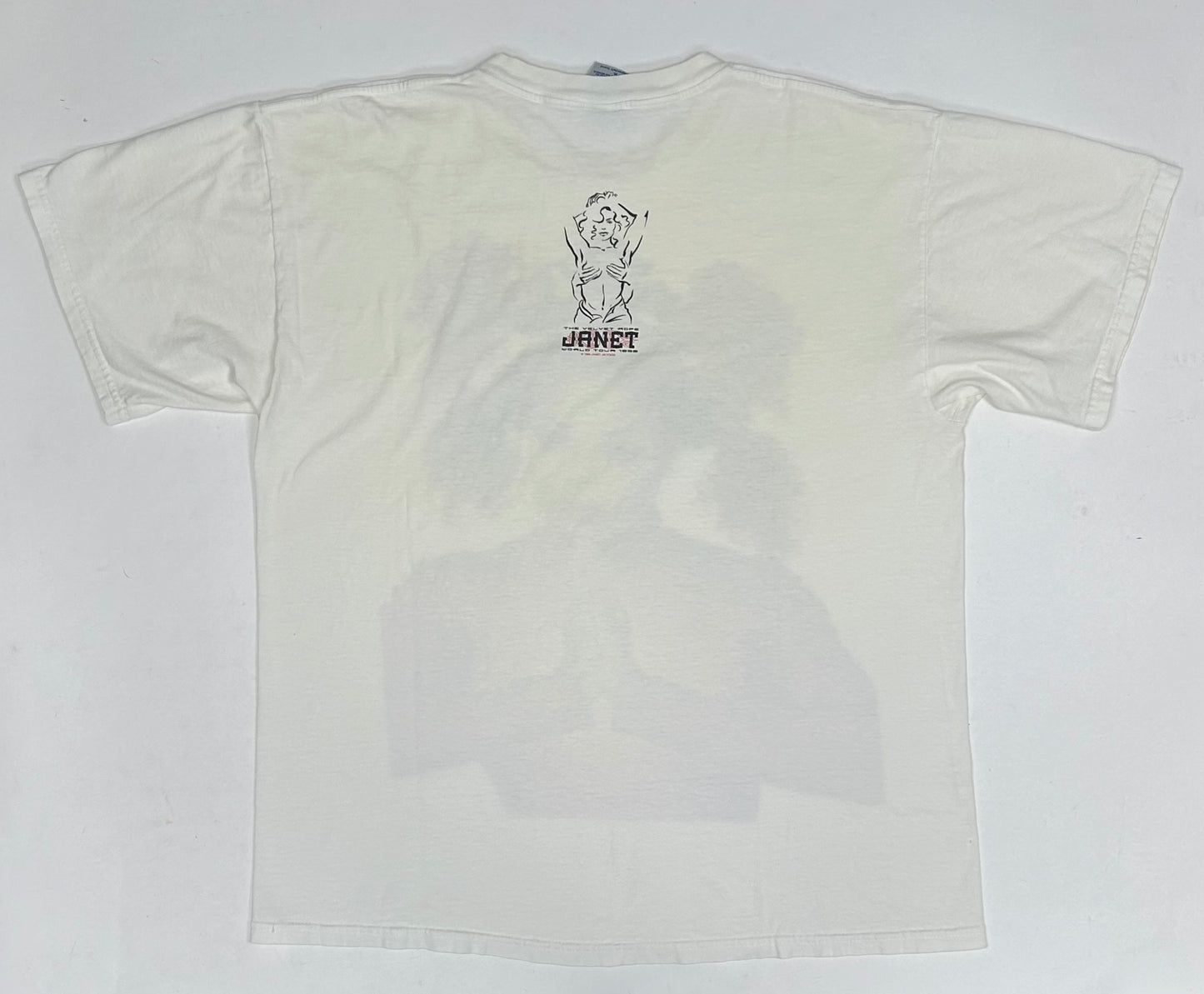 Vintage Janet Jackson The Velvet Rope Tour 1998 Music Tee XL Rare Back Graphic