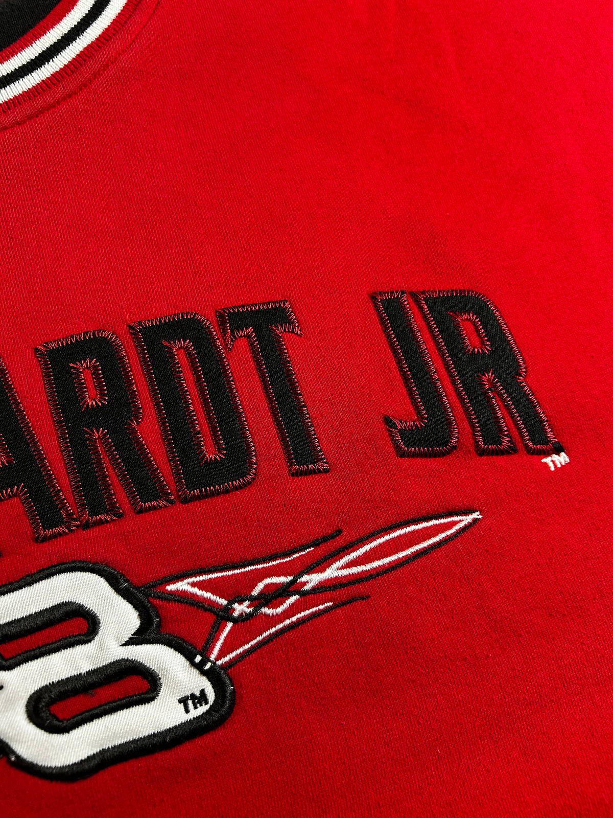 Vintage Chase Authentics NASCAR Dale Earnhardt Jr. # 8 Bud Racing Crewneck Sweatshirt Has Mark On The Back XL 27.5x28.25 Inches
