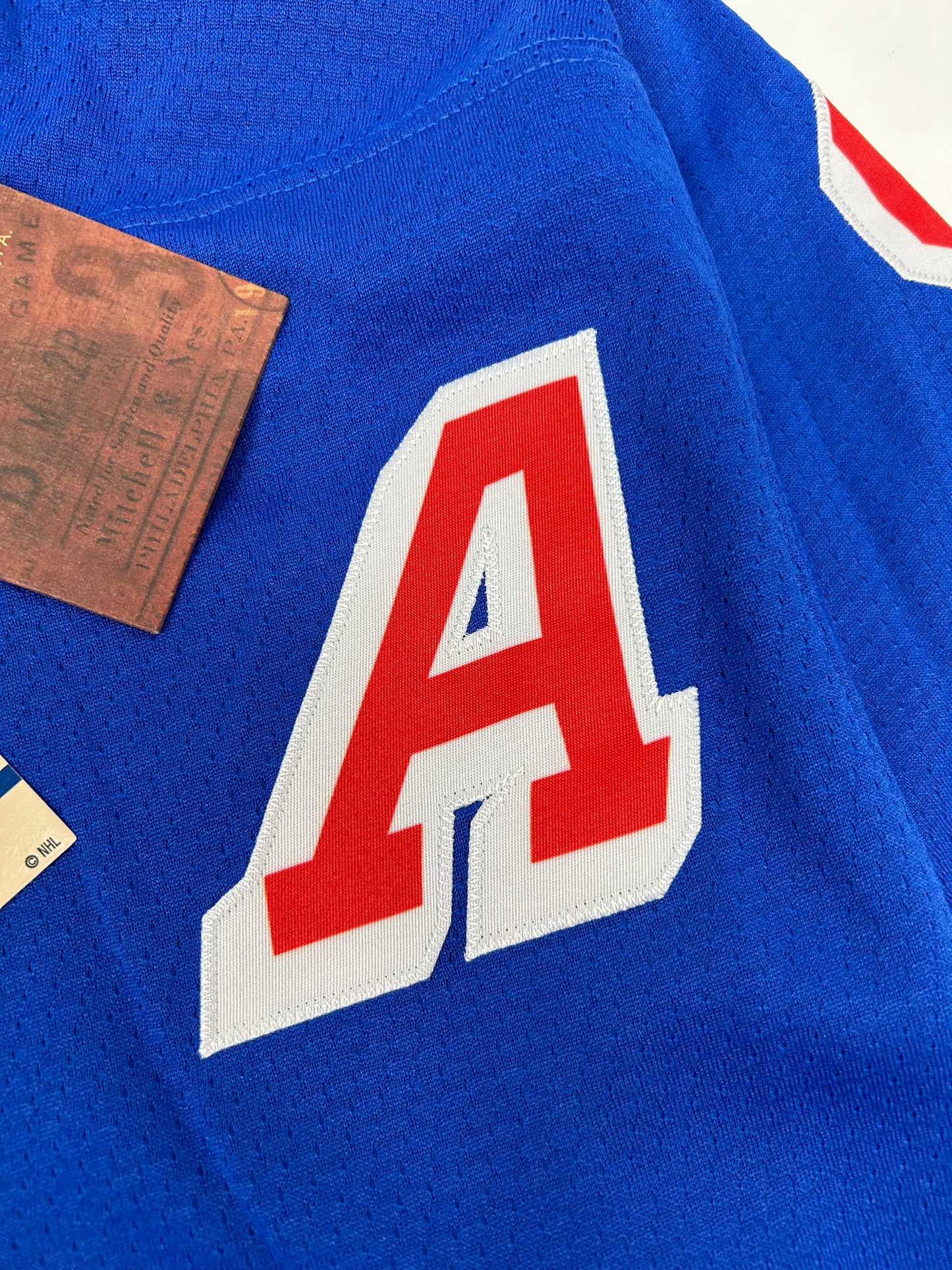 Mitchell & Ness Adam Graves New York Rangers 1993-94 Stanley Cup Jersey New S/M About 18.25x26 Inches