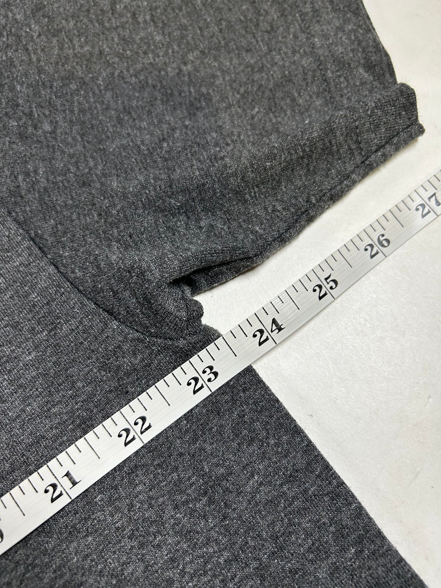 Vintage 00s Nike Just Do It. Box Logo Tee XL 23.5x31.25 Inches Dark Charcoal Gray