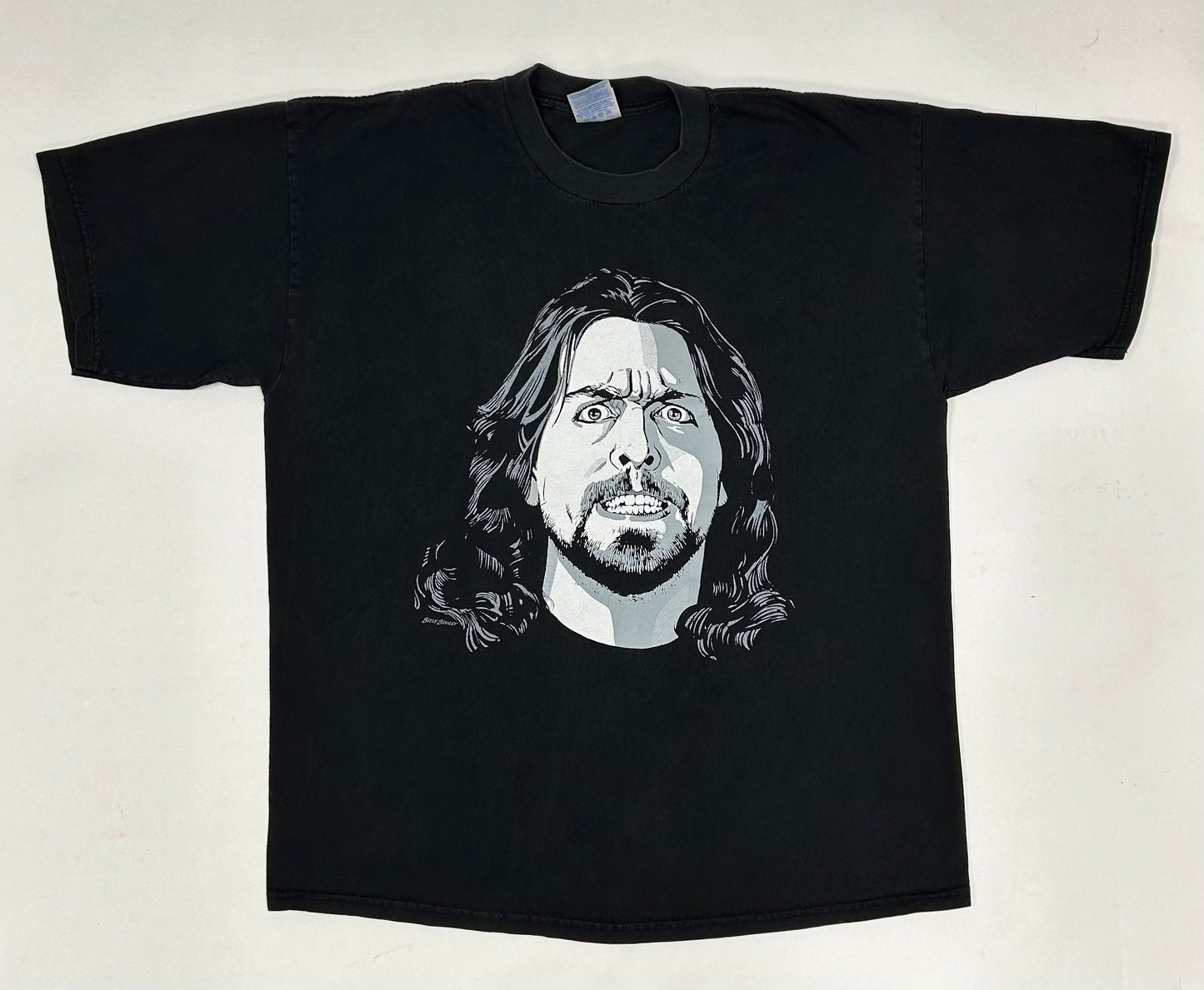 Vintage WCW The Giant Wrestling Steve Stanley Big Face T Shirt Tee 2XL 25x31 Inches