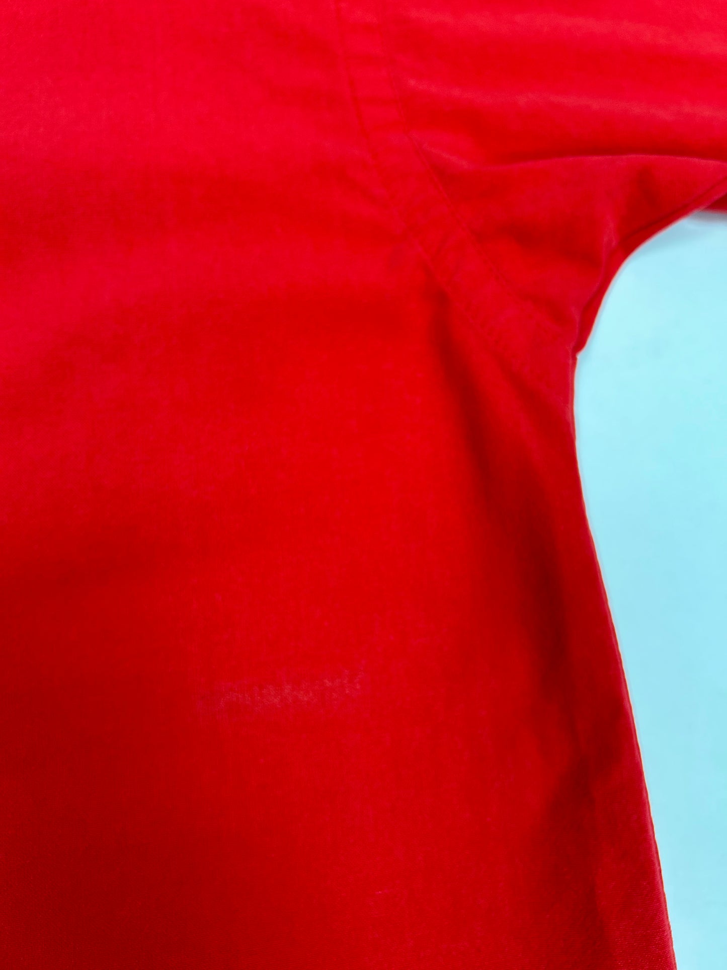 Vintage Nike Air Jordan 'Spellout Logo' Baseball Jersey Red 1991 Rare XL/L Fit