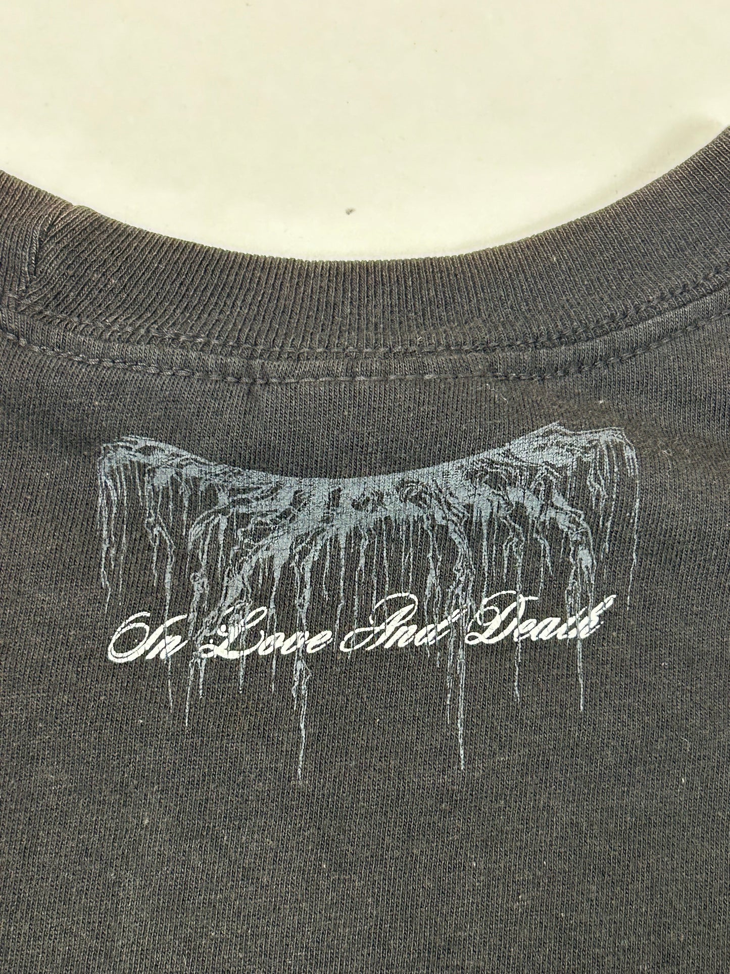 Vintage 2004 The Used In Love & Death Album Promo Emo Punk Band Tee XL As Is Worn In Has Fading & Wear 23.25x30.25 Inches