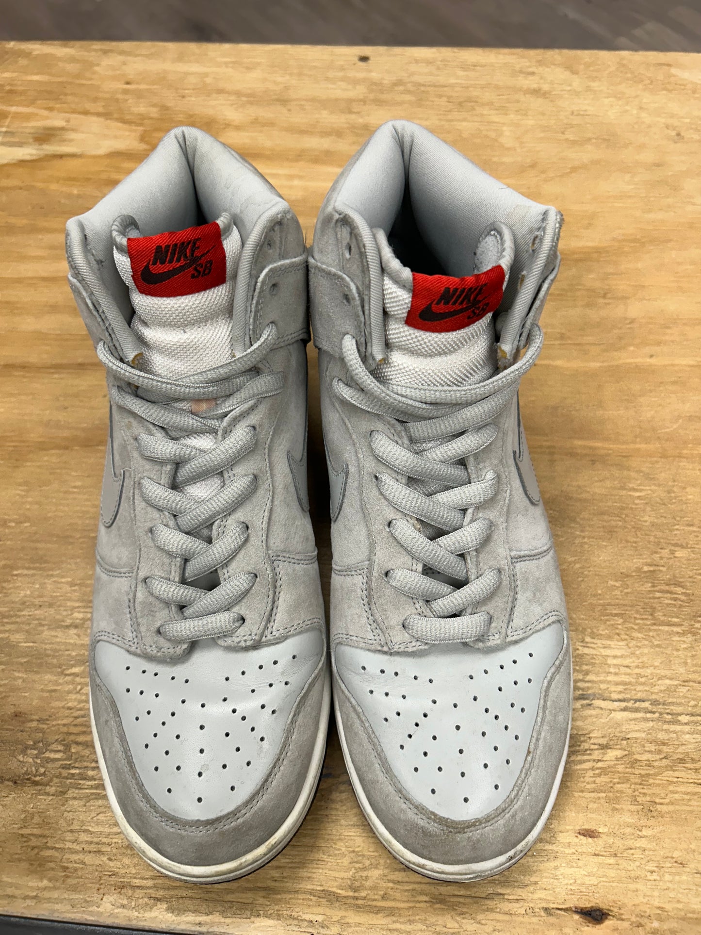 2007 Nike SB Dunk High Pee Wee Herman Size 10 Used As Is No Box