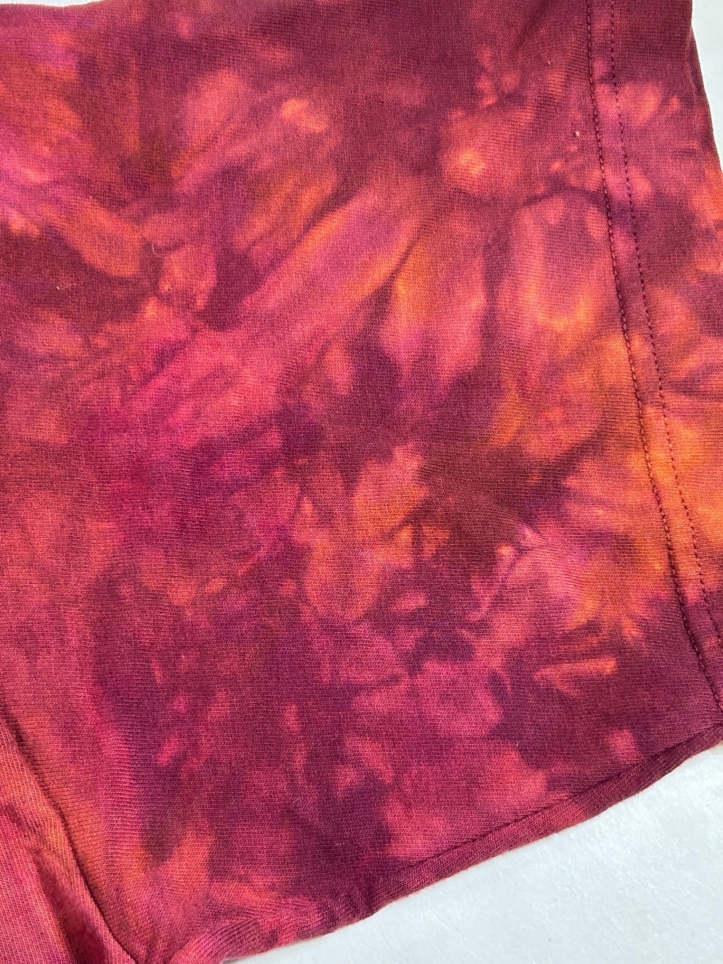 Vintage 96’ The Mountain Red Native American Tie Dye Graphic T-Shirt Large 22x32 Inches As Is