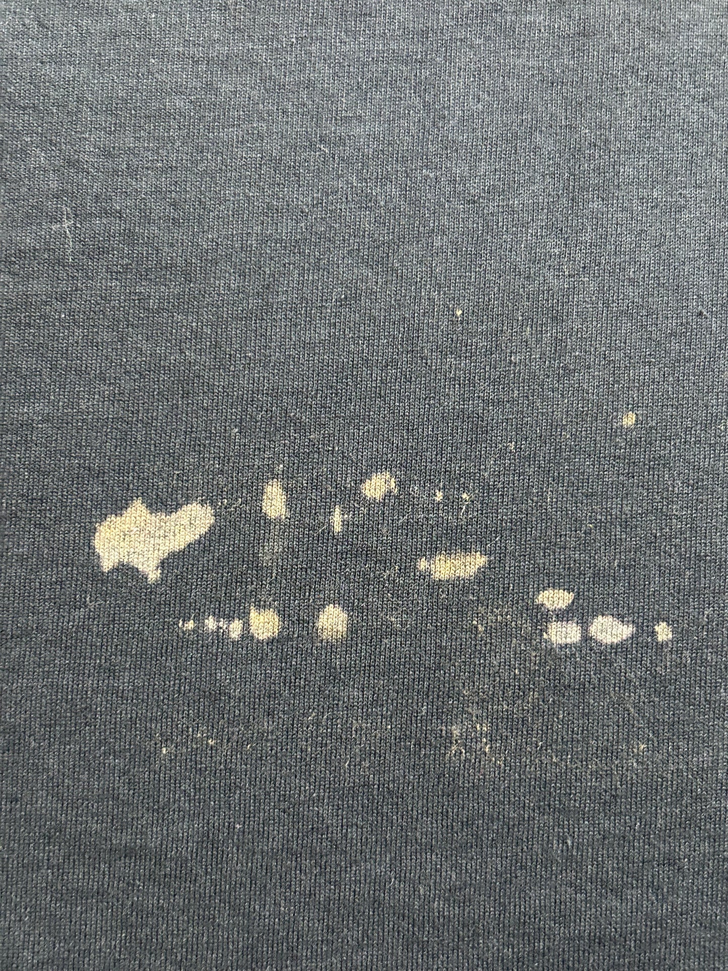 Vintage Parkway Music For All Occasions Tee Black As Is Has Bleach Marks 20x28.5 Inches