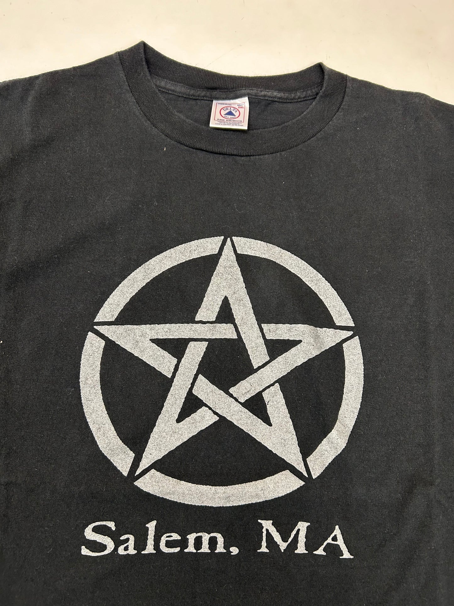 Vintage Salem, MA Pentagon Tee 2XL 26x30.25 Inches