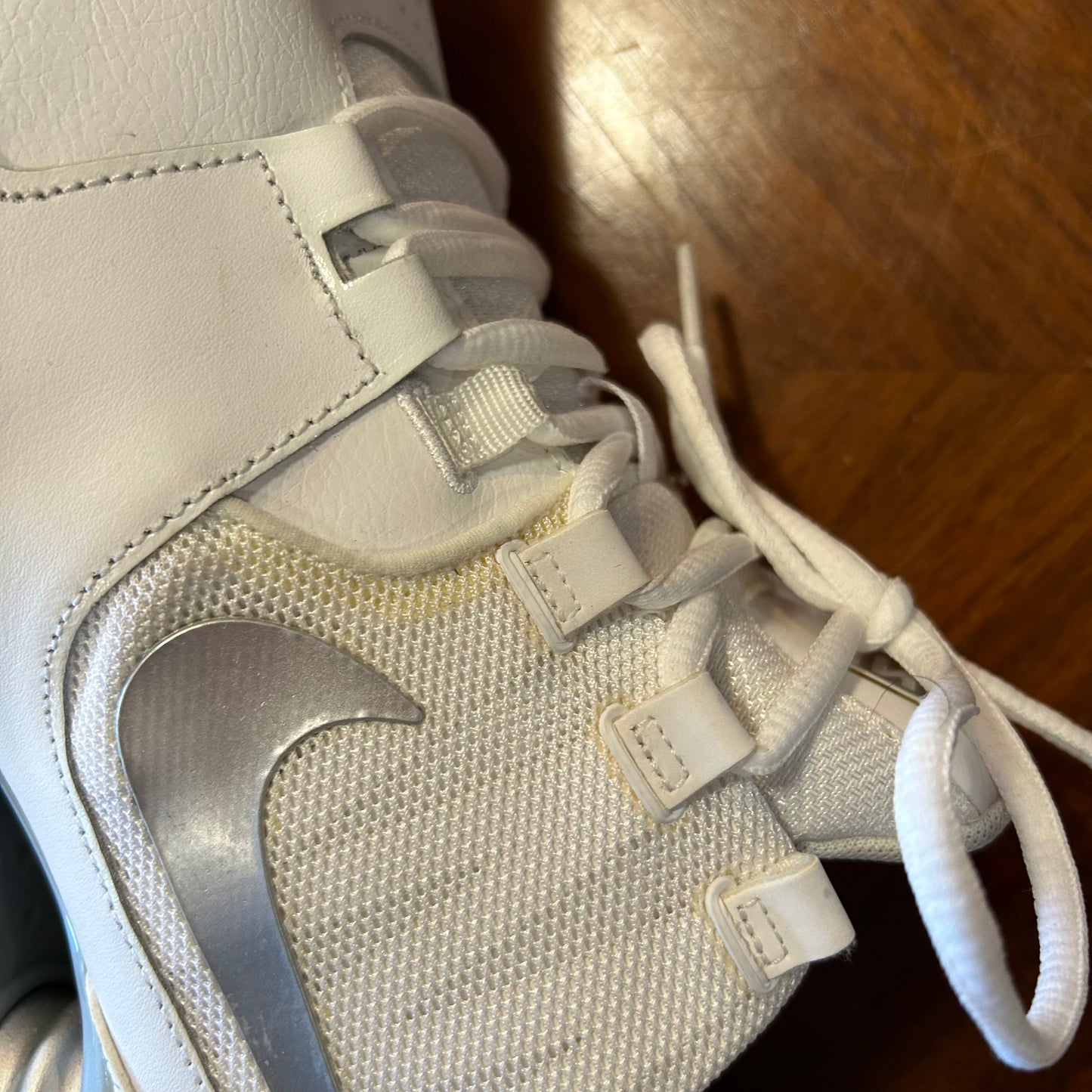 Nike Shox Avenue White 833584-100 2016 As Is No Box Good Condition