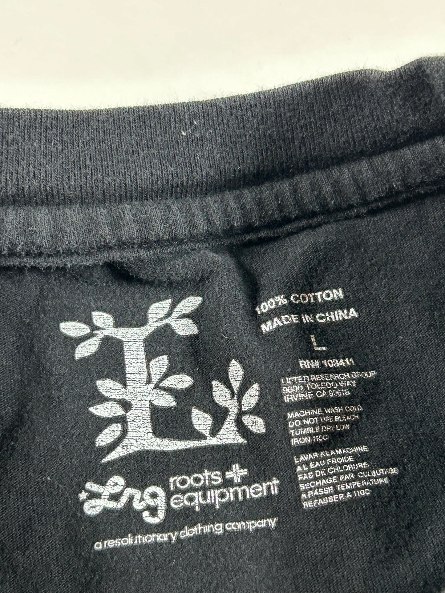 LRG Roots Equipment Different Tokes For Different Folks Life Research Group Tee