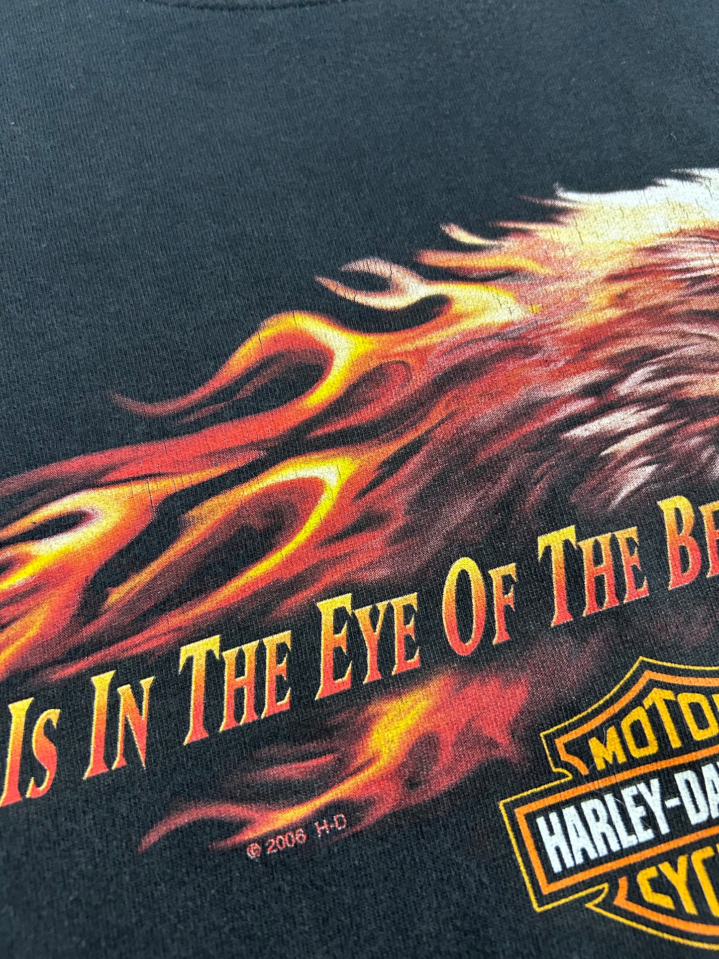 Vintage 2000s Harley Davidson Myrtle Beach South Carolina Eagle Tee XL 23.75x29.5 Inches