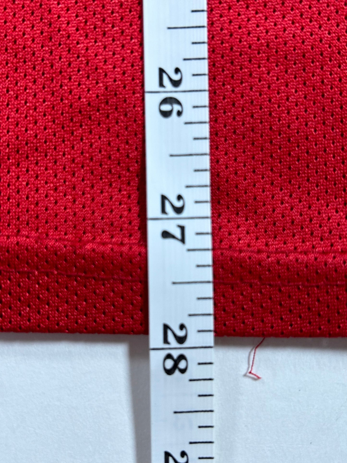 Vintage 90s Champion Chicago Bulls Michael Jordan #23 Red Jersey Youth XL Can Fit Adult Small 20.25x27.75 Inches Made In USA