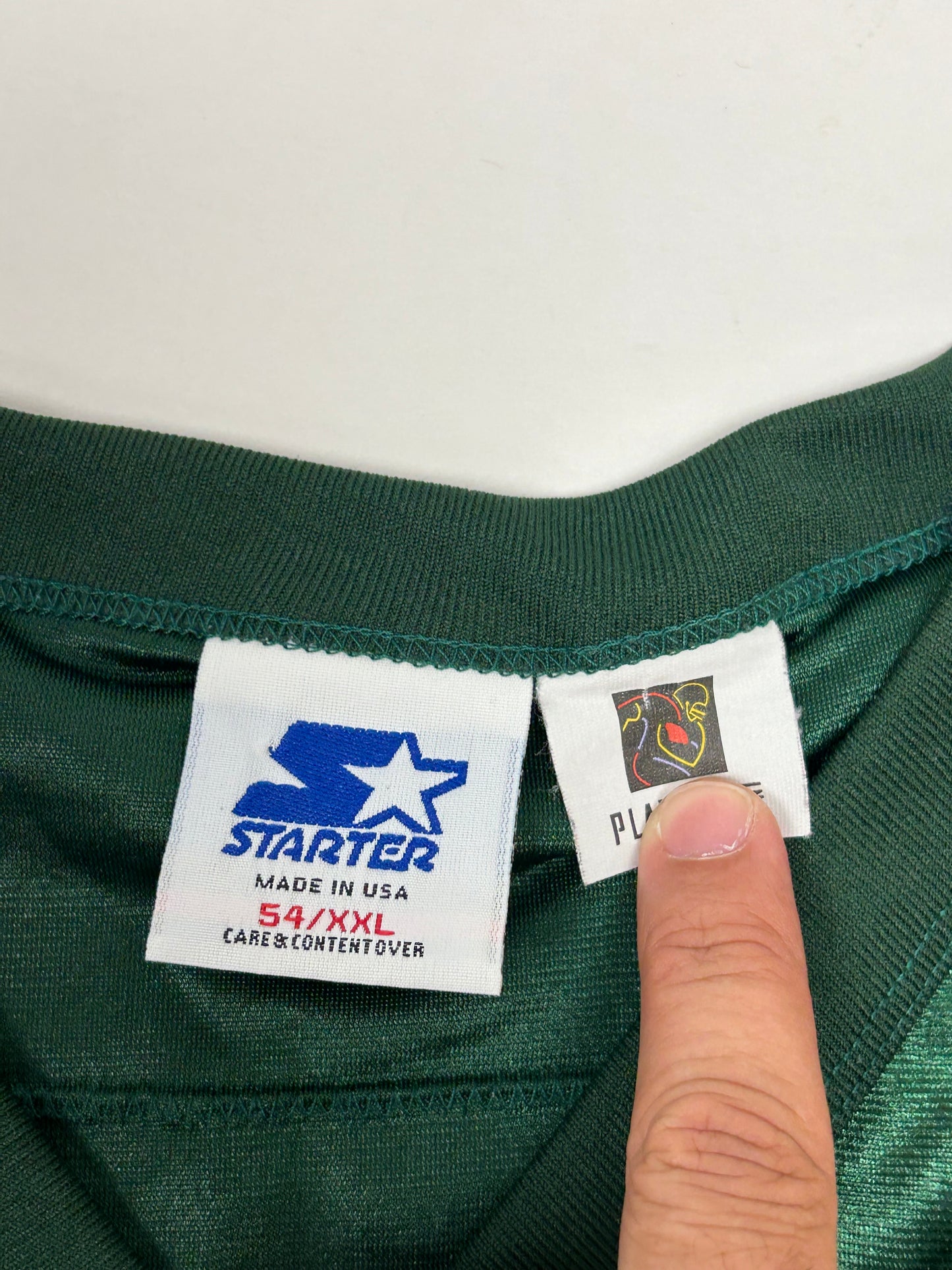 Vintage 90s Starter New York Jets Wayne Chrebet #80 NFL Football Jersey 54 2XL 25.75x33.5 Inches