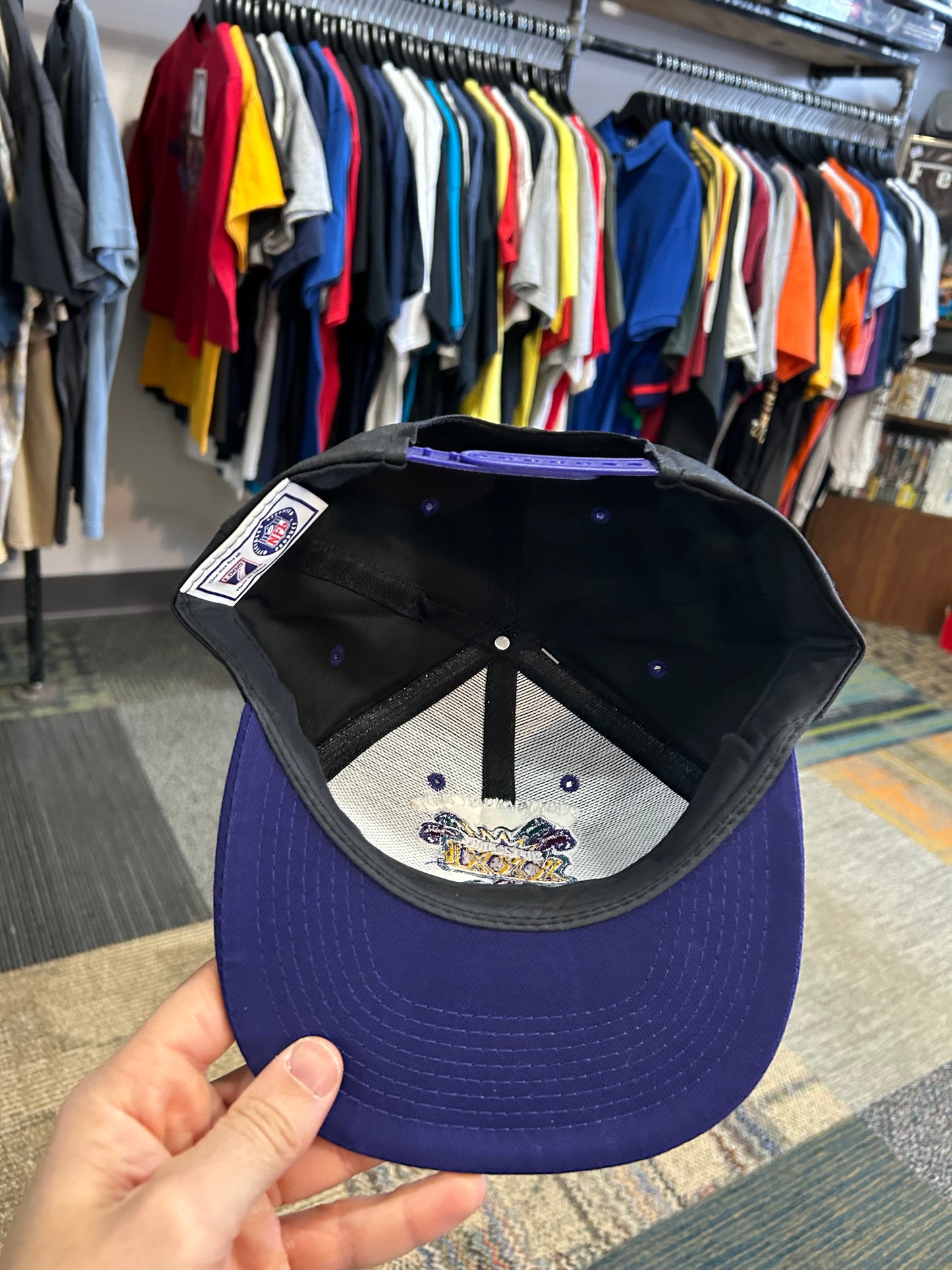 Vintage Logo 7 Super Bowl XXXI Green Bay Packers SnapBack Hat