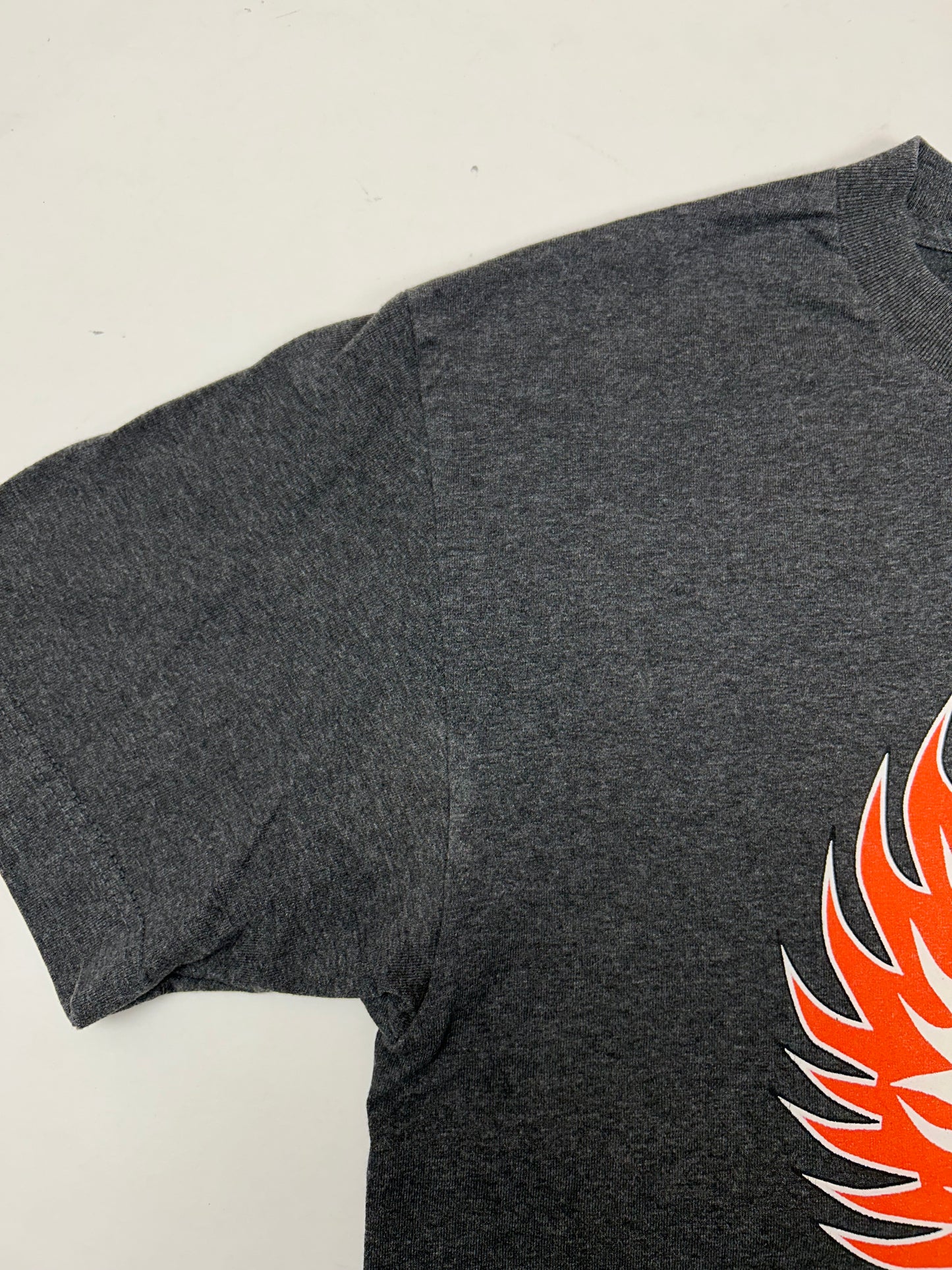 Vintage 00s WWE Shawn Michaels HBK Rise Above Wrestling Tee Large 21x29.5 Inches Gray As Is