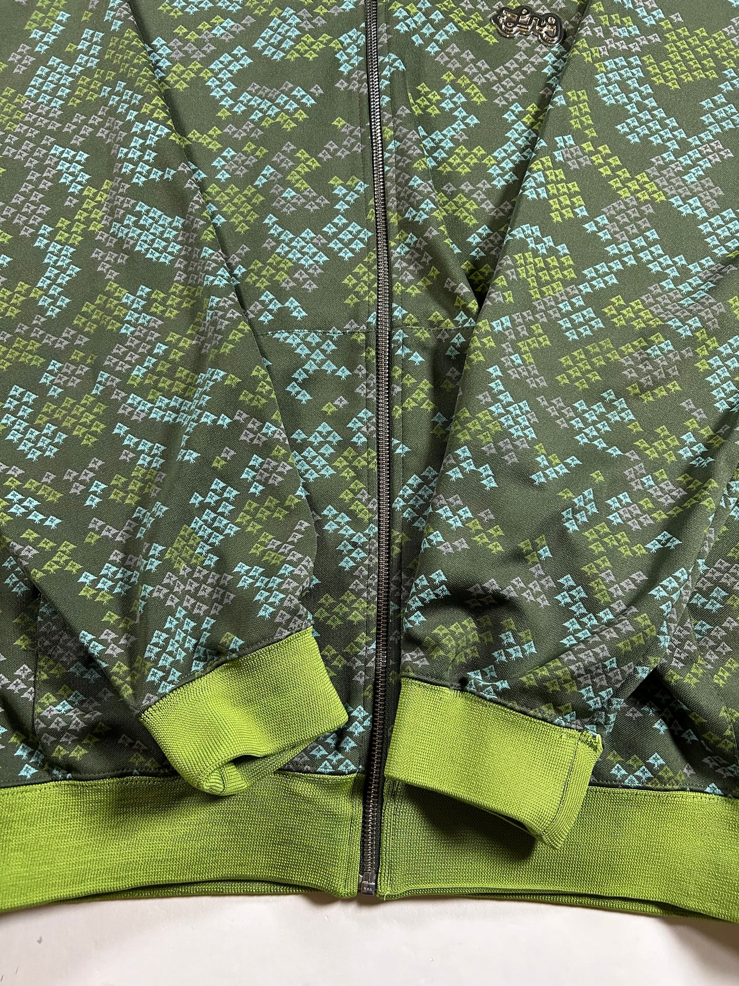 LRG Lifted Research Group Hoodie Hooded Zip Sweatshirt Vintage Y2k XL 26.5x30 Inches Skate