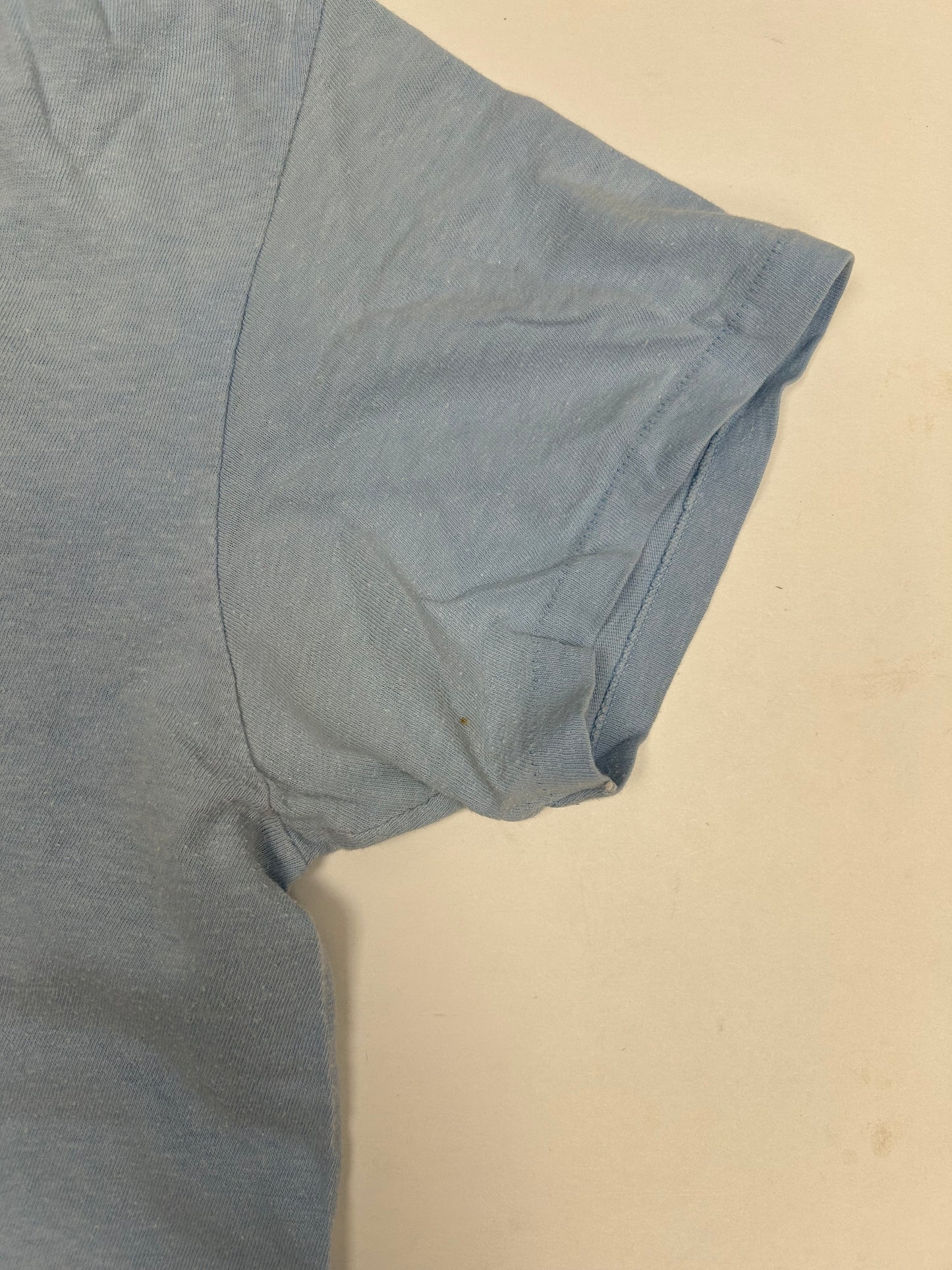 Vintage Bugs & Drugs 70s Hanes Tag Tee Small Fit 18.75x24.5 Inches