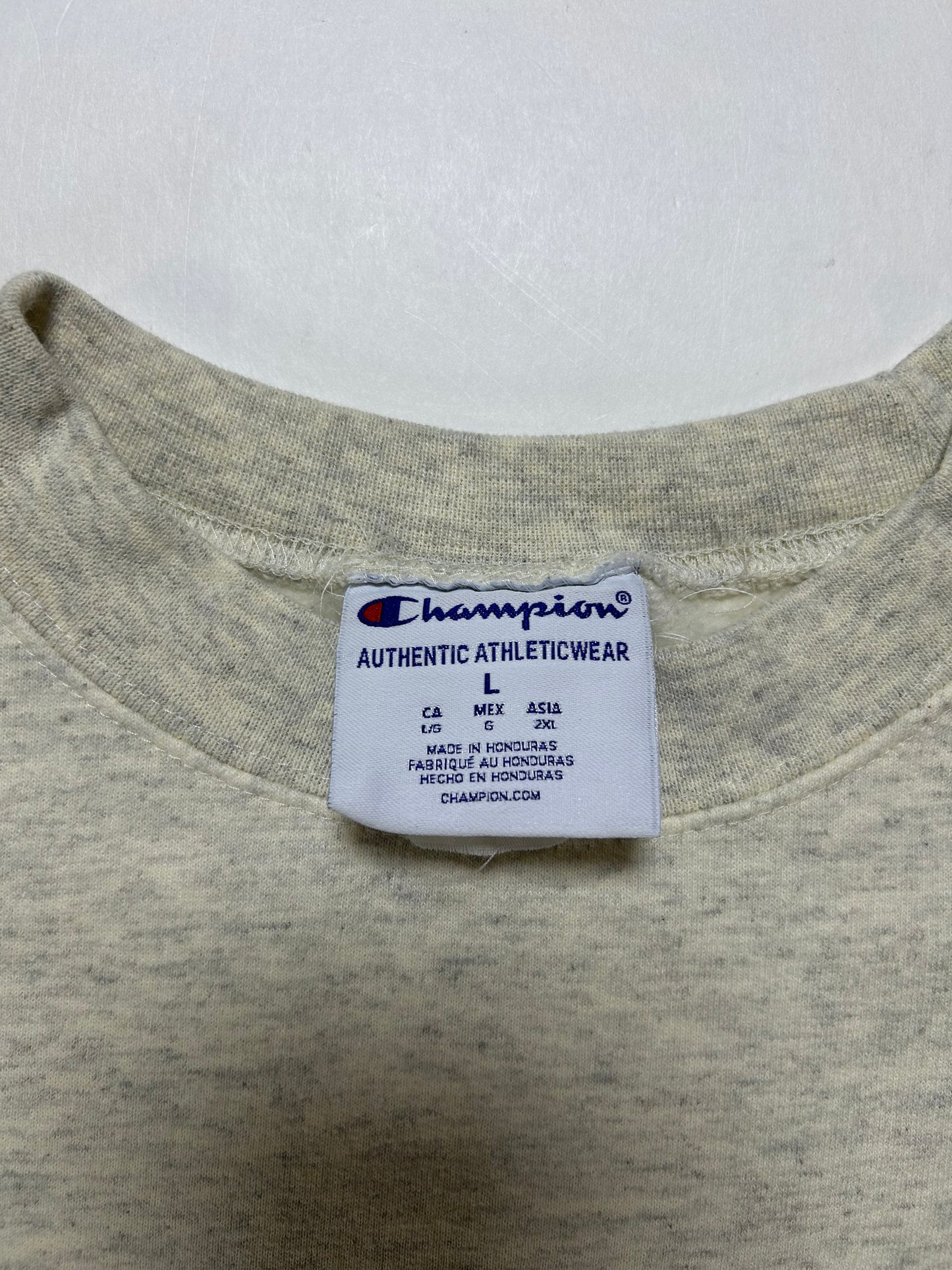 Champion Drew University College Pullover Crewneck Sweatshirt Large/Medium 23.5x27.5 Inches