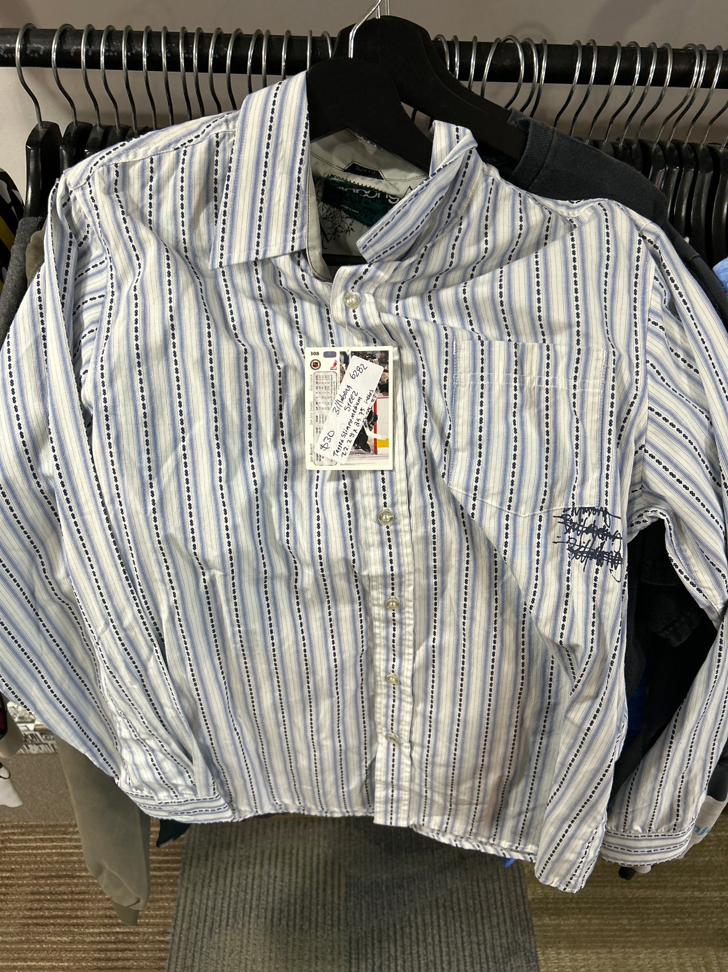 Vintage 00s Billabong Surf Polo Button Up Polo Long Sleeve Shirt Tagged Slim Fit Medium 22.25x29.75 Inches